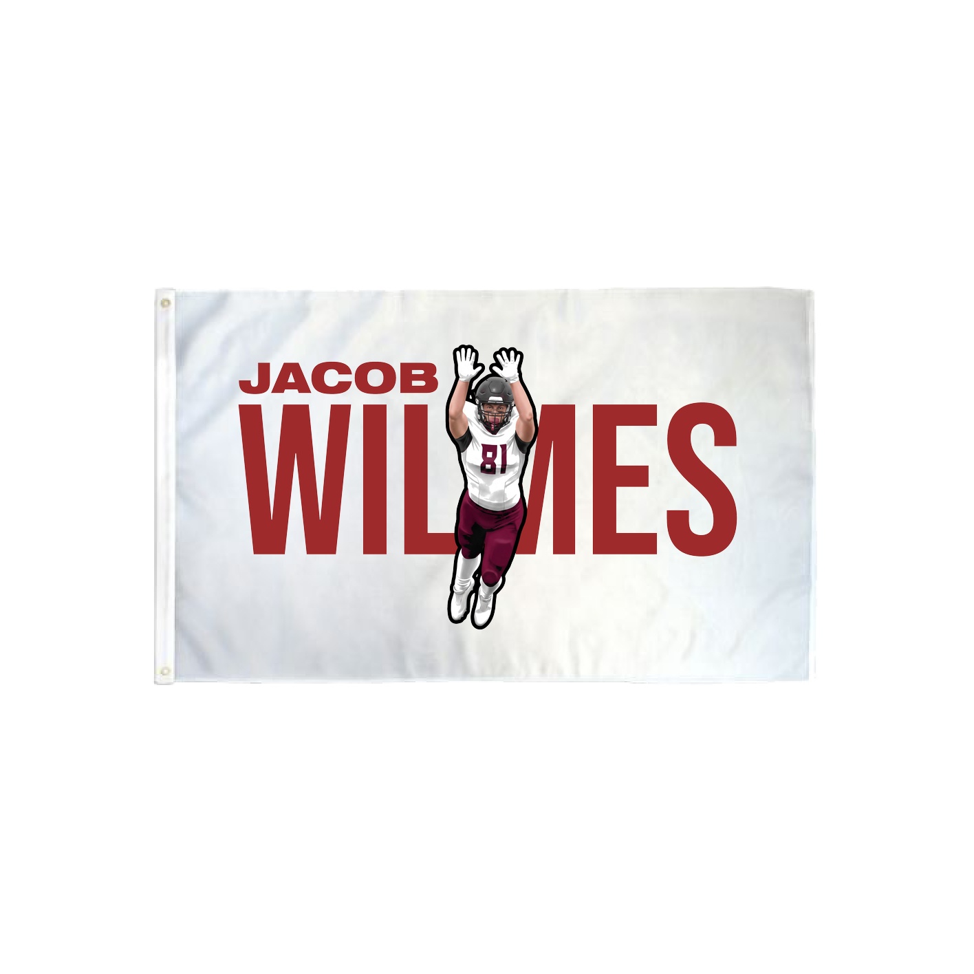 3x5 Flag — Player Name in Classic
