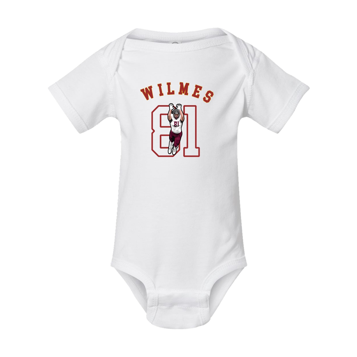 Baby Onesie — Shirsey Arch in White