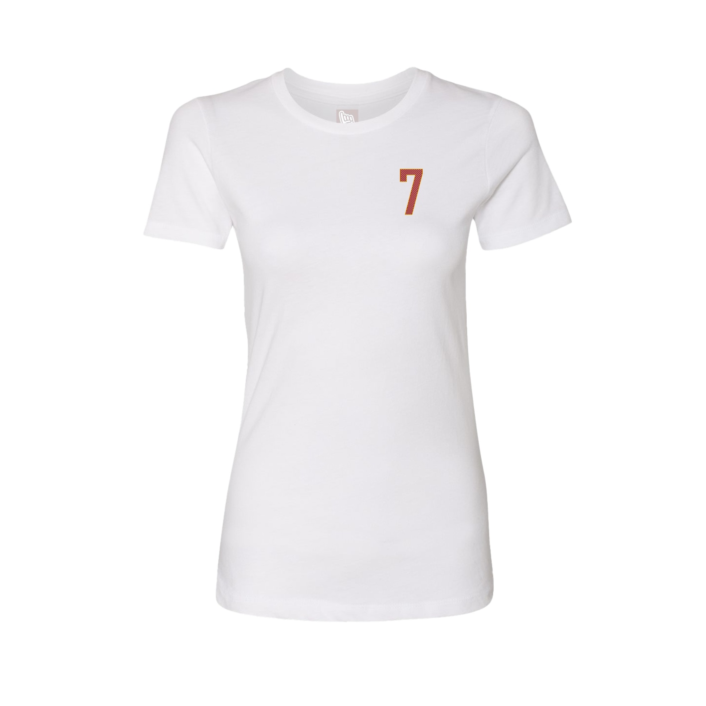Fitted Women's Tee — Front Shirsy in White