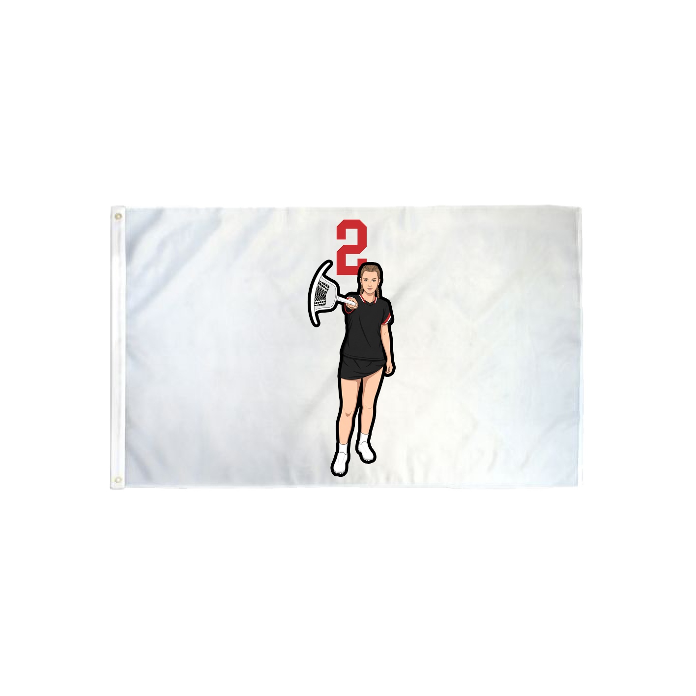 3x5 Flag — Number Top in Classic