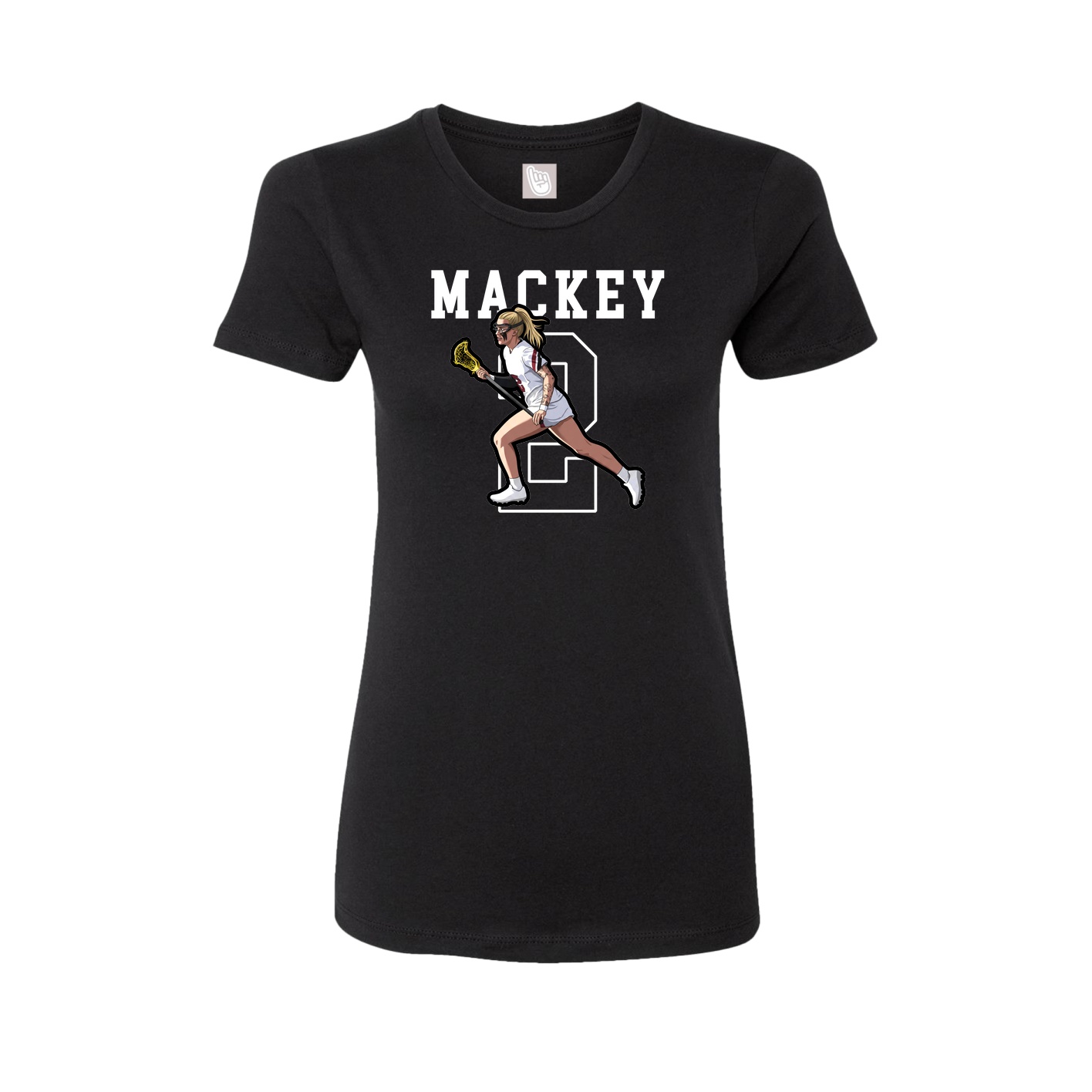 Fitted Women's Tee — Shirsey in Black