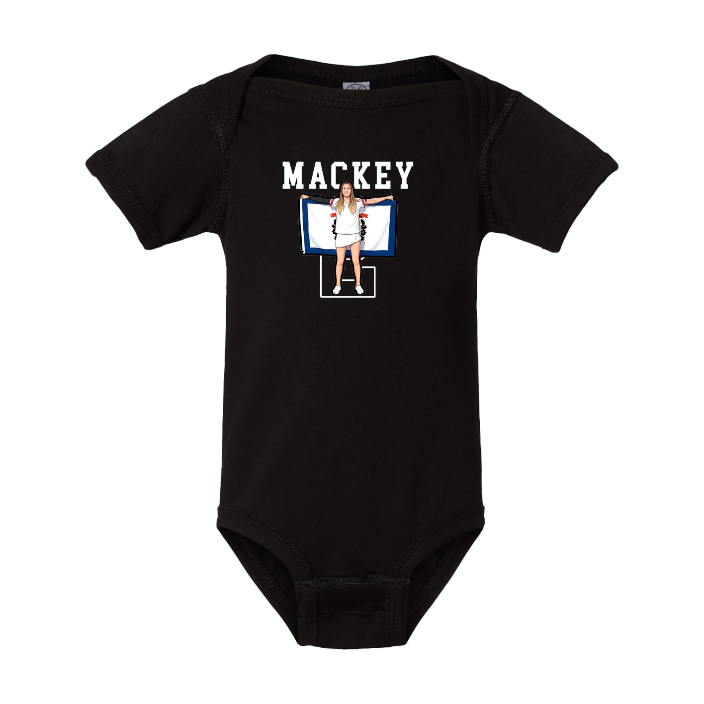 Baby Onesie — Shirsey in Black