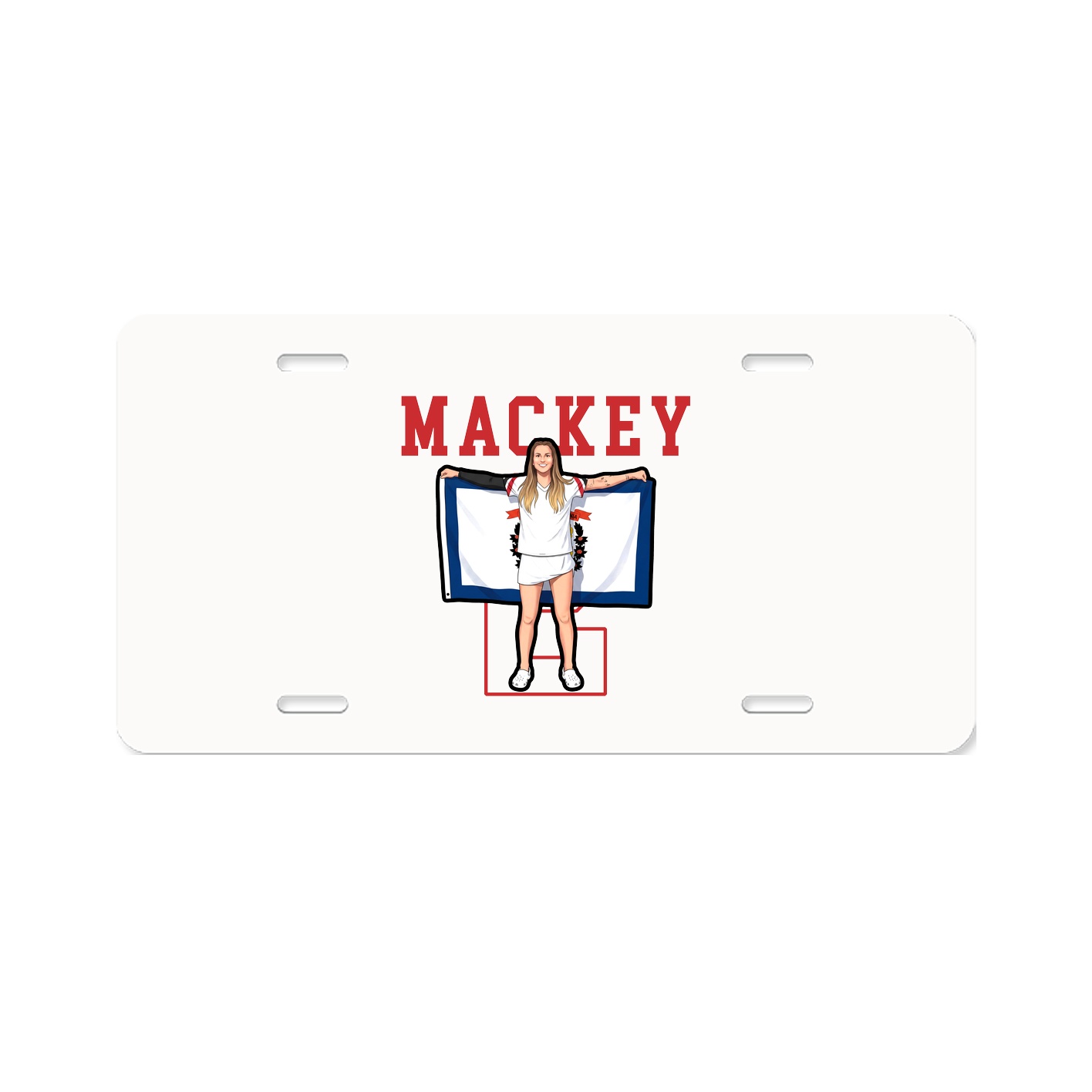 License Plate — Shirsey in Classic