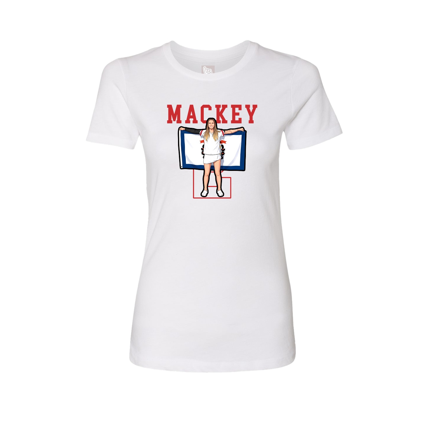 Fitted Women's Tee — Shirsey in White