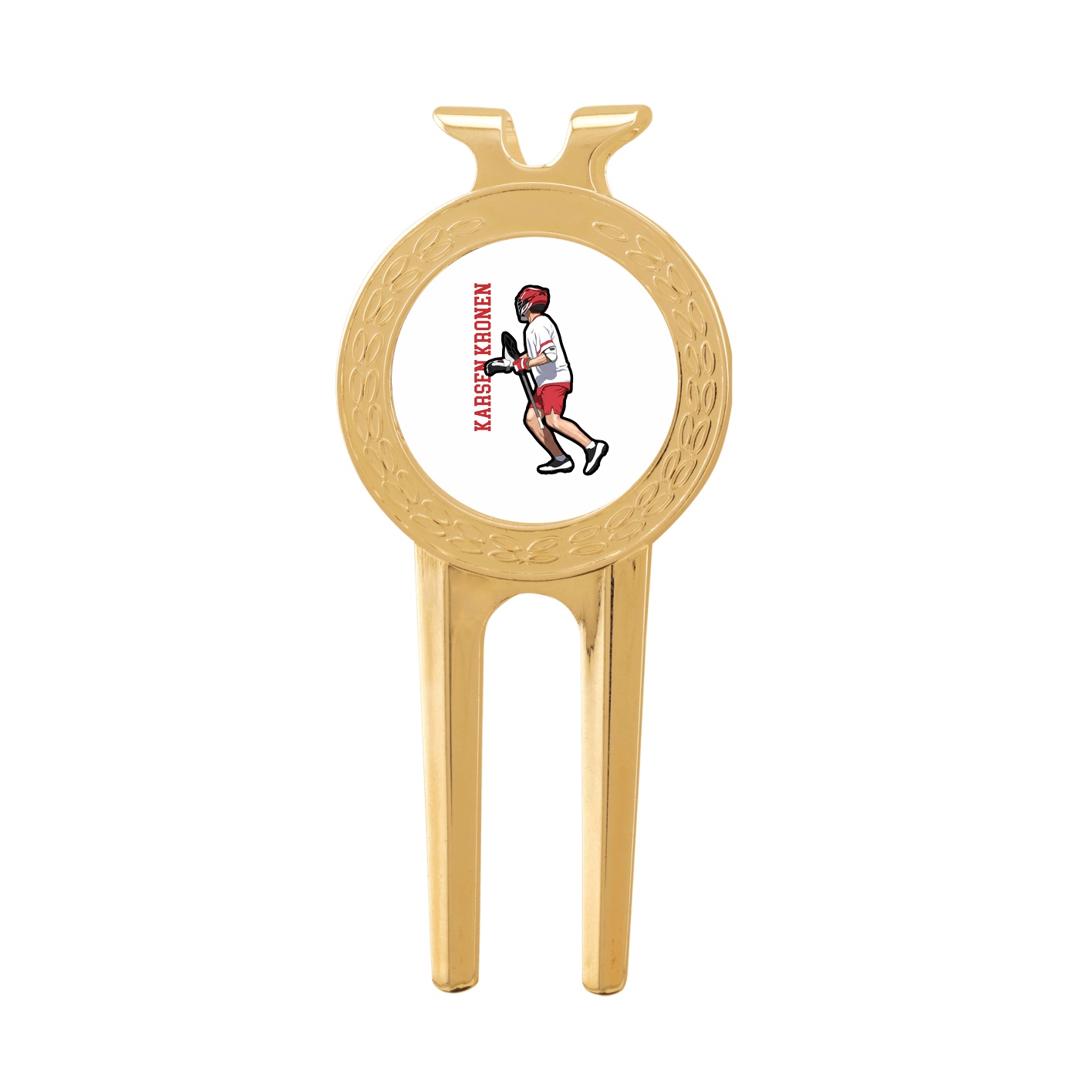 Divot Tool with Ball Marker — Name Vertical in Classic