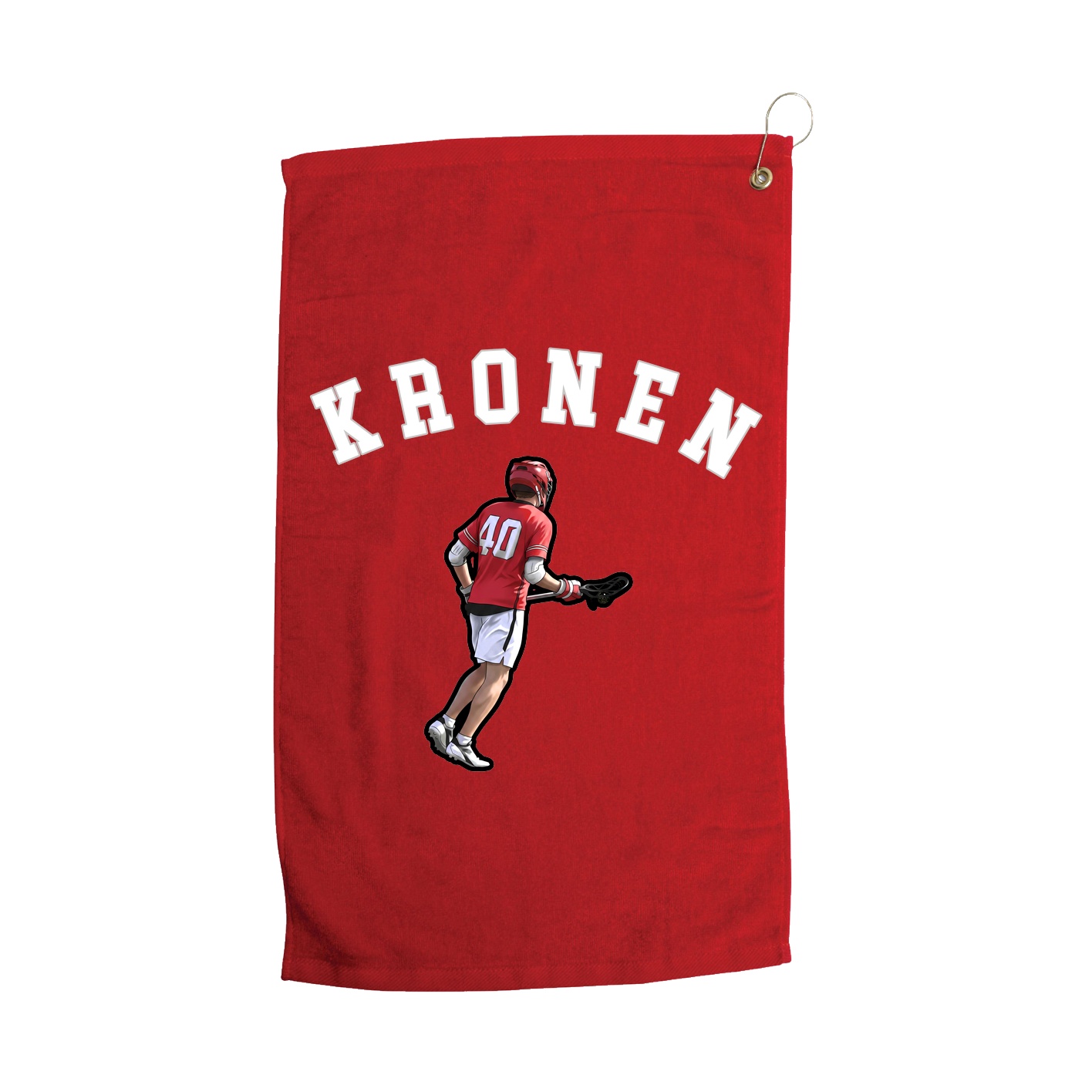Golf Towel — Shirsey Arch in Red