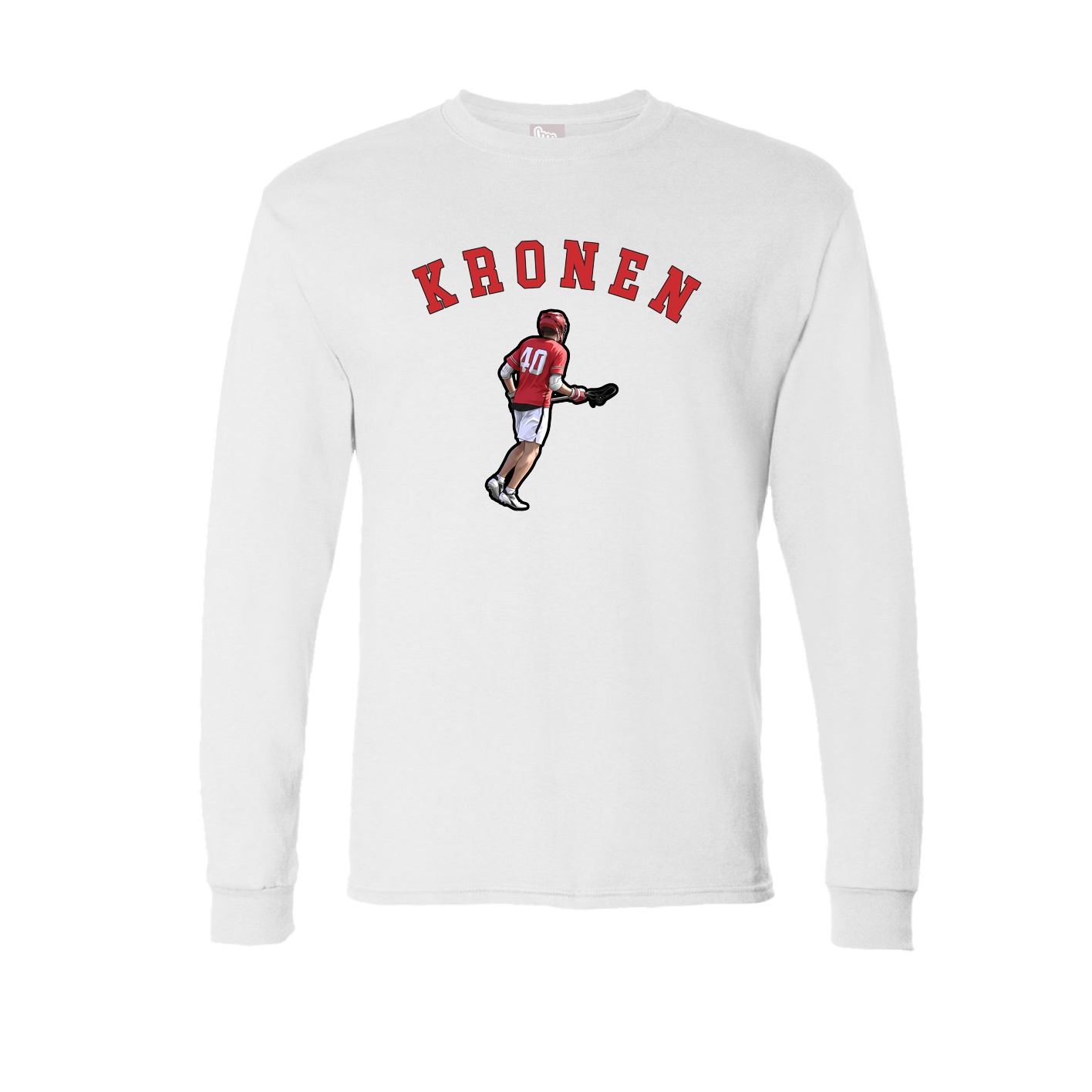 Long Sleeve Tee — Shirsey Arch in White