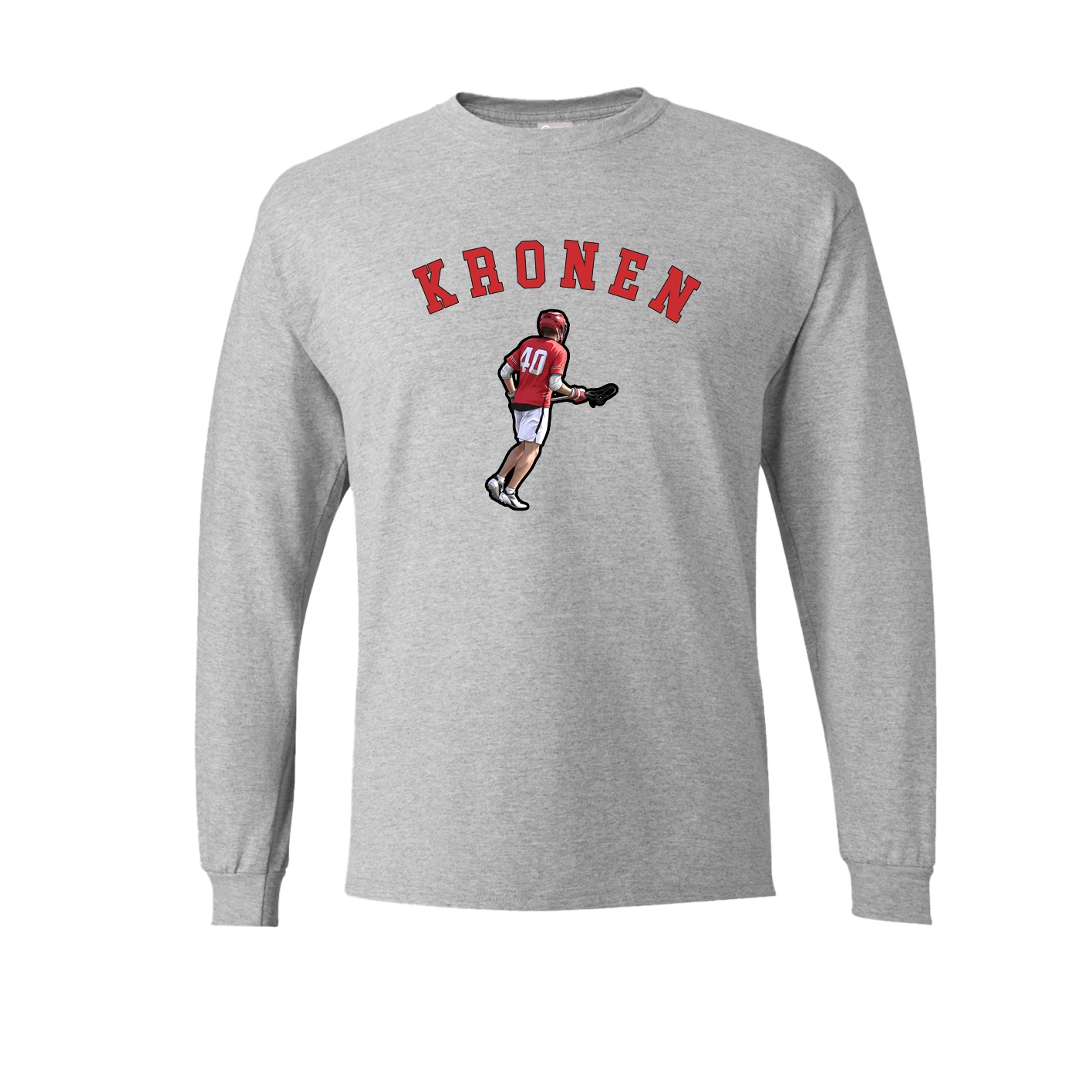 Long Sleeve Tee — Shirsey Arch in Grey