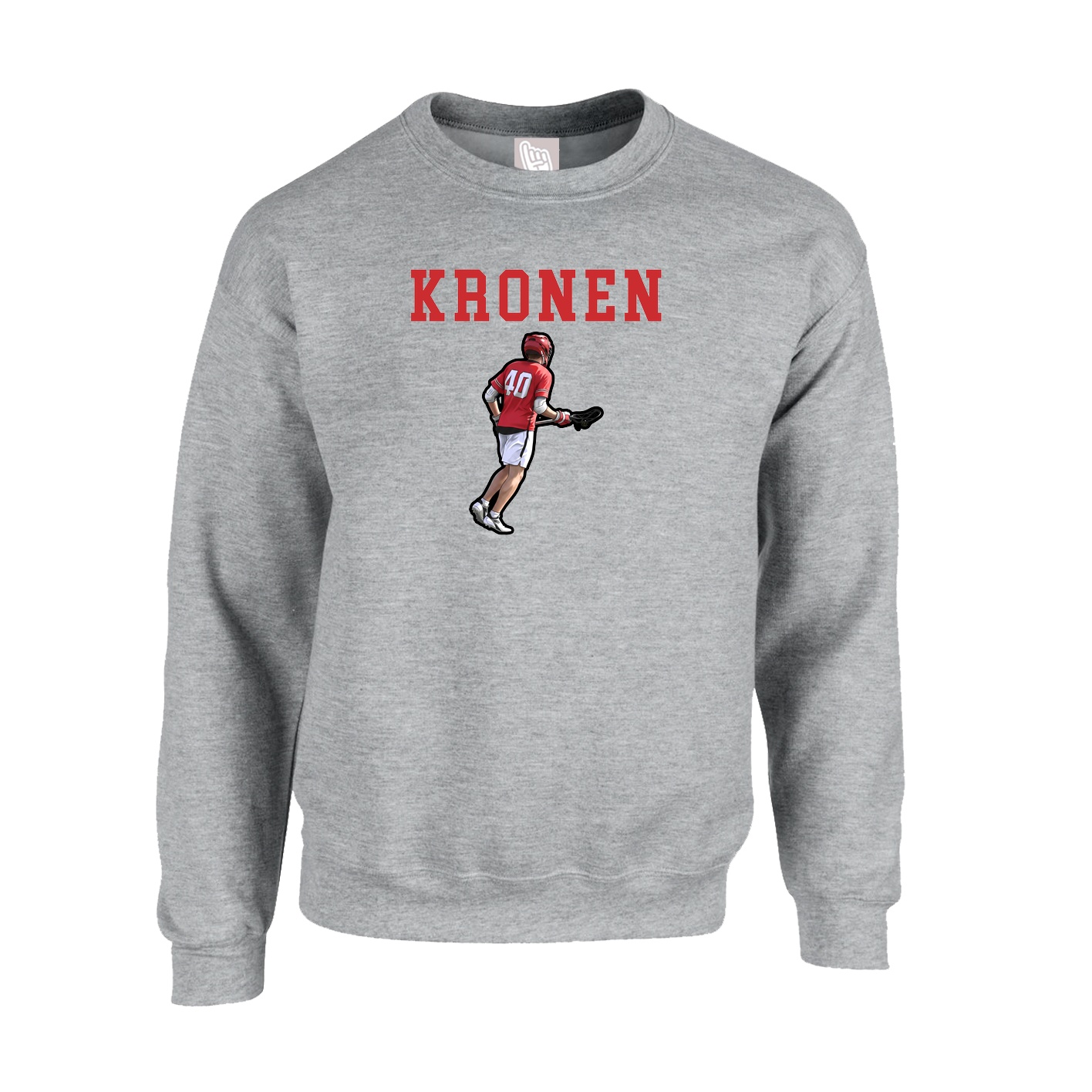 Fleece Crew — Shirsey in Grey