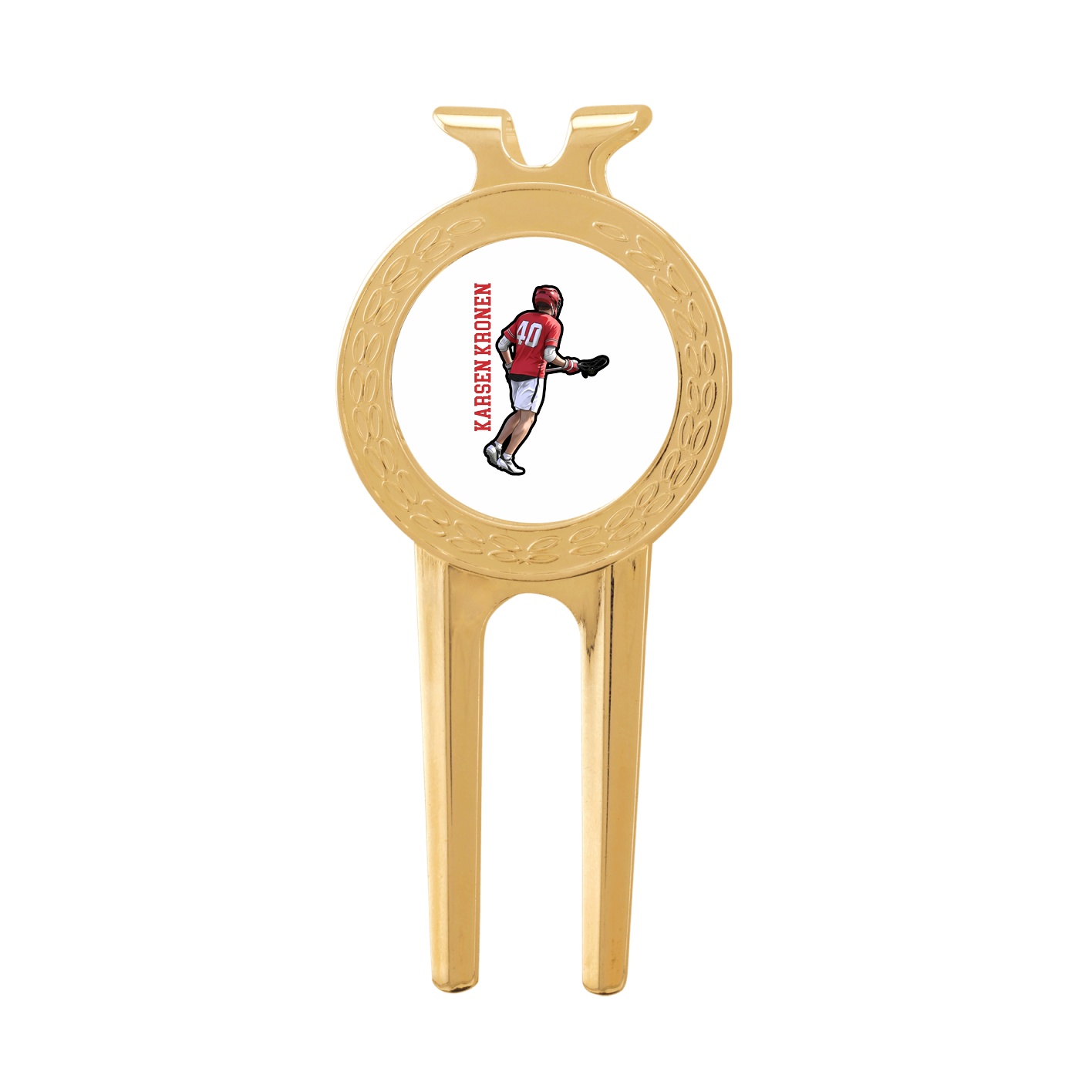 Divot Tool with Ball Marker — Name Vertical in Classic