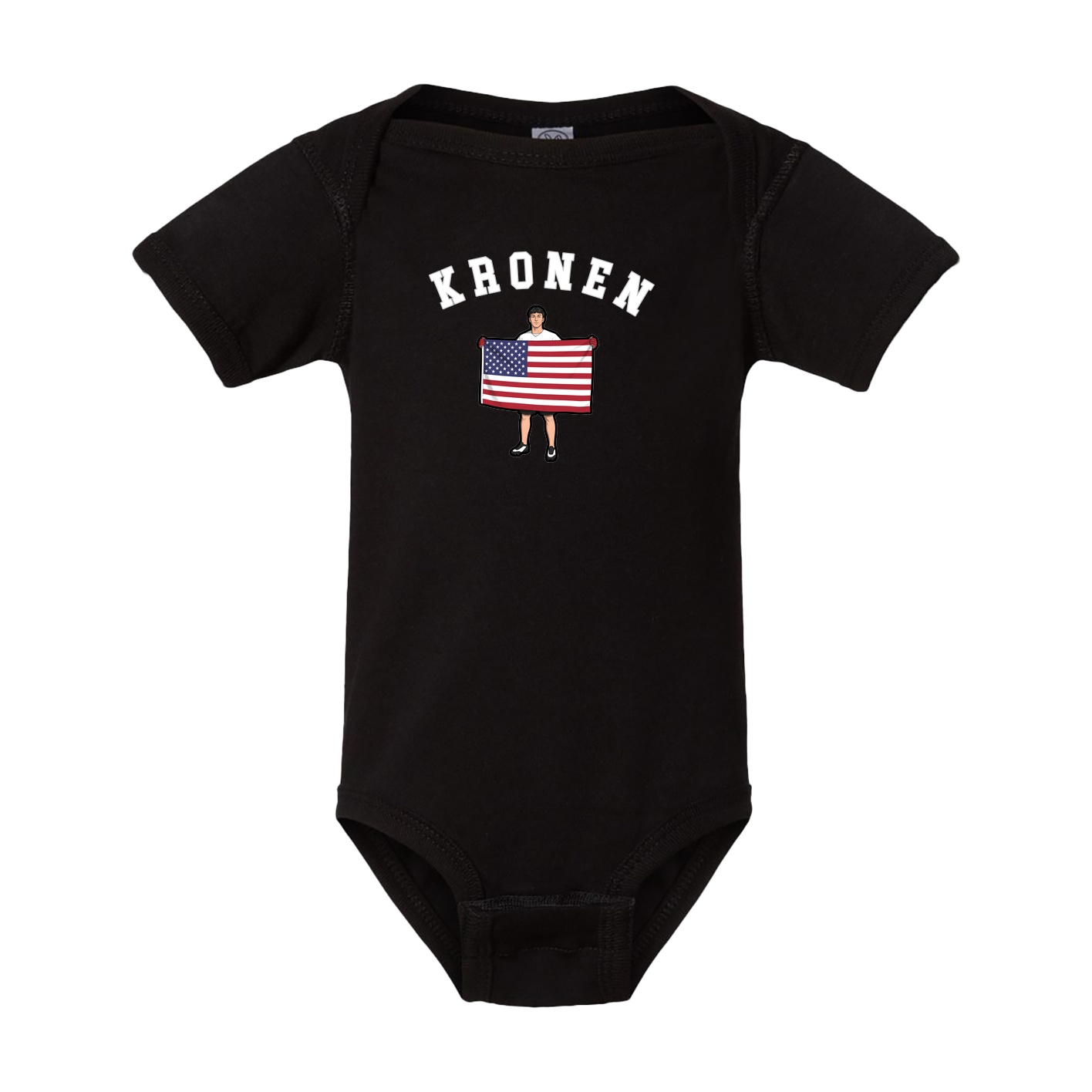 Baby Onesie — Shirsey Arch in Black