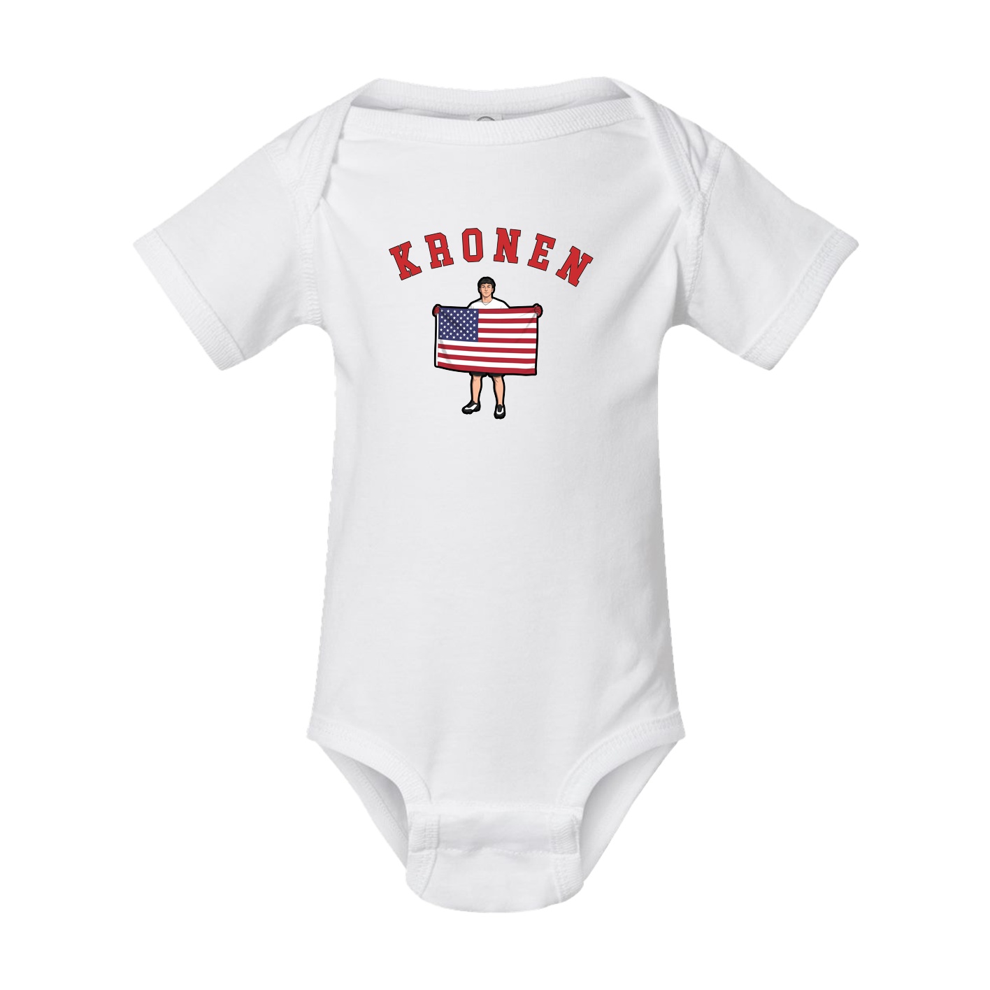 Baby Onesie — Shirsey Arch in White