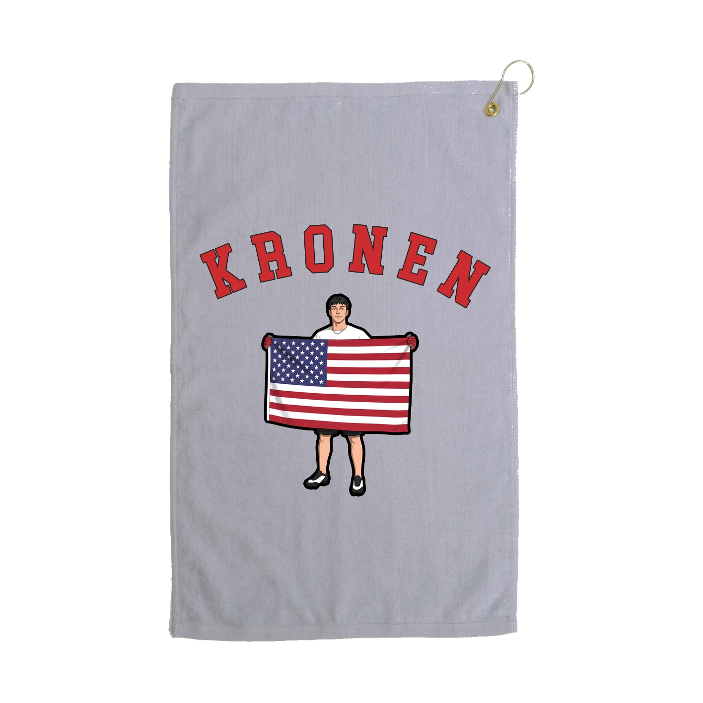 Golf Towel — Shirsey Arch in Grey