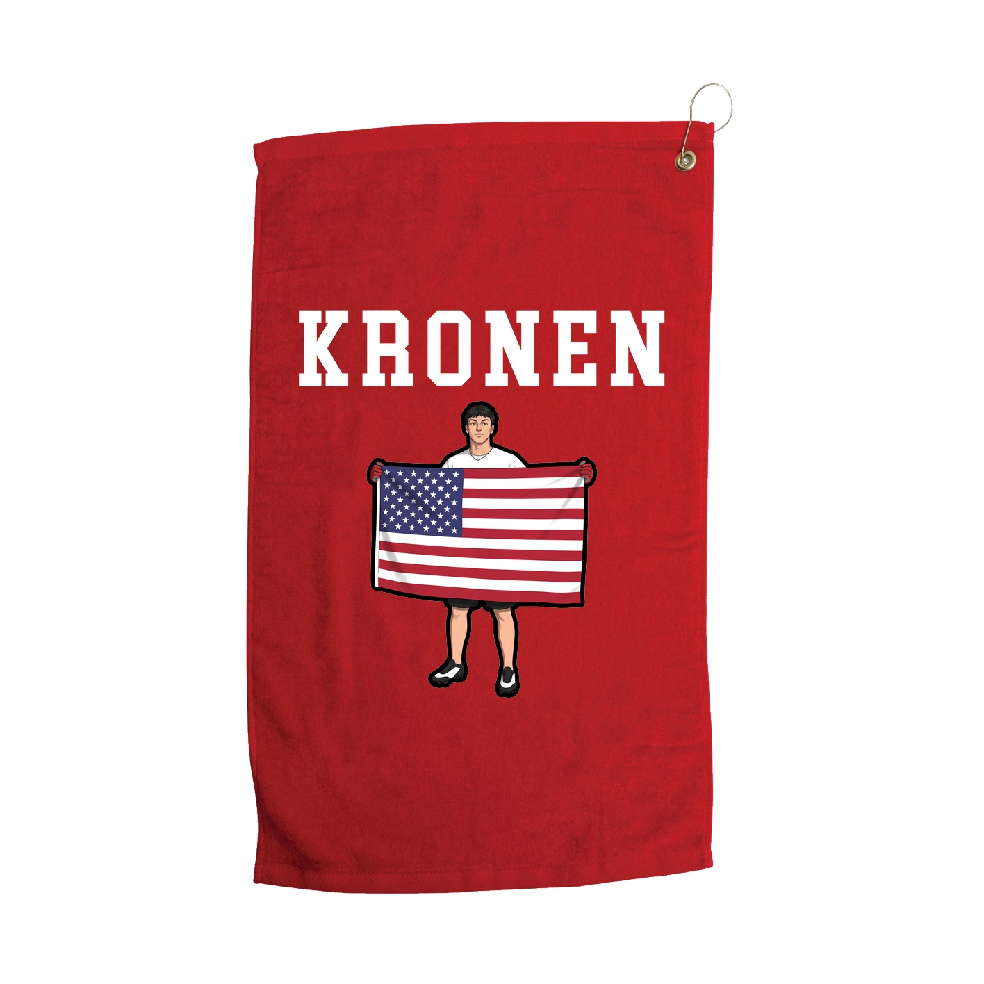Golf Towel — Shirsey in Red