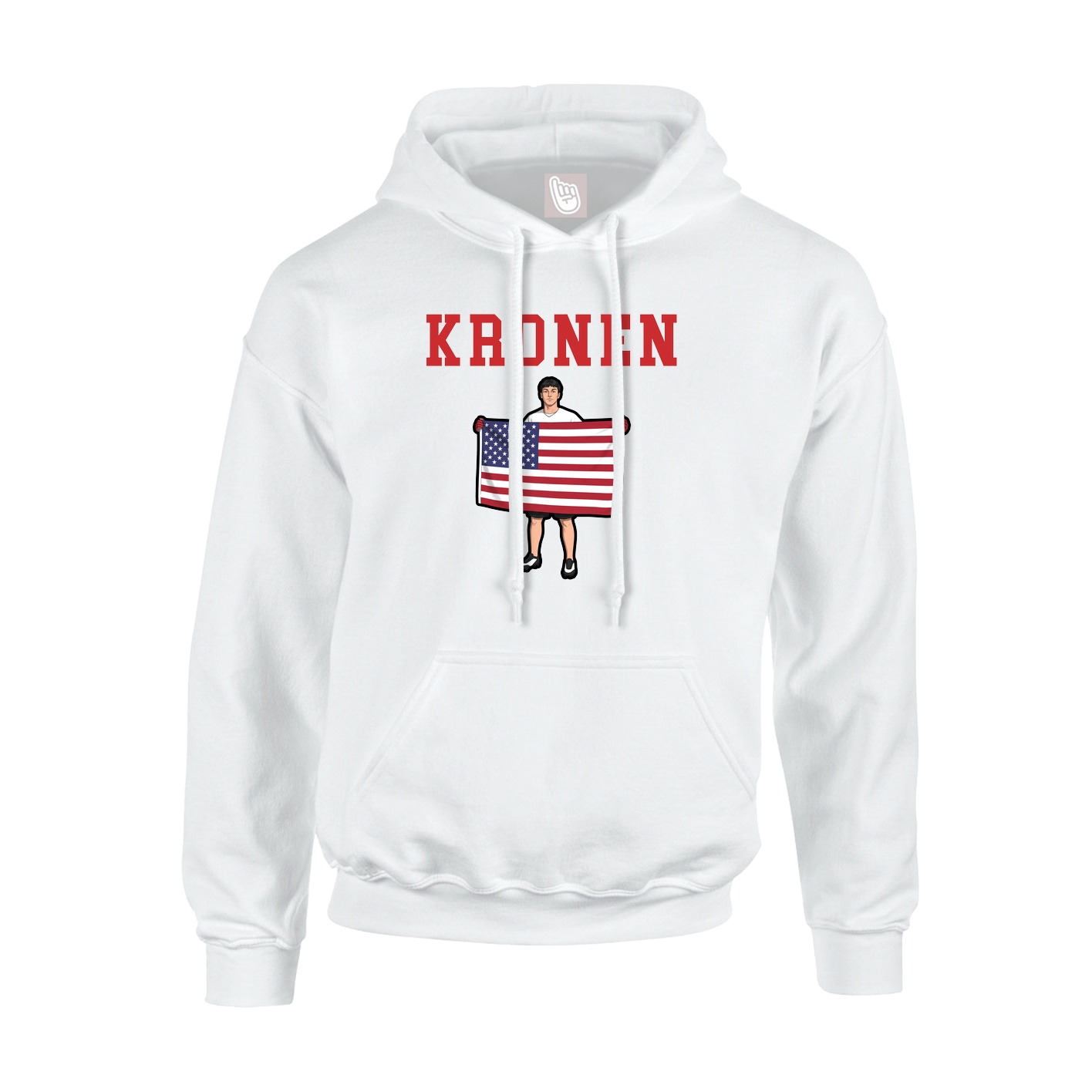 Youth Hoodie — Shirsey in White