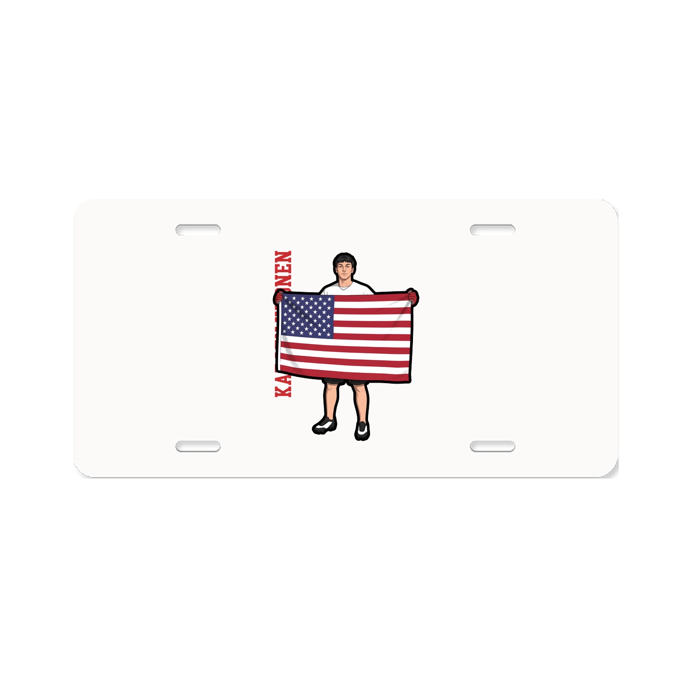 Aluminum License Plate