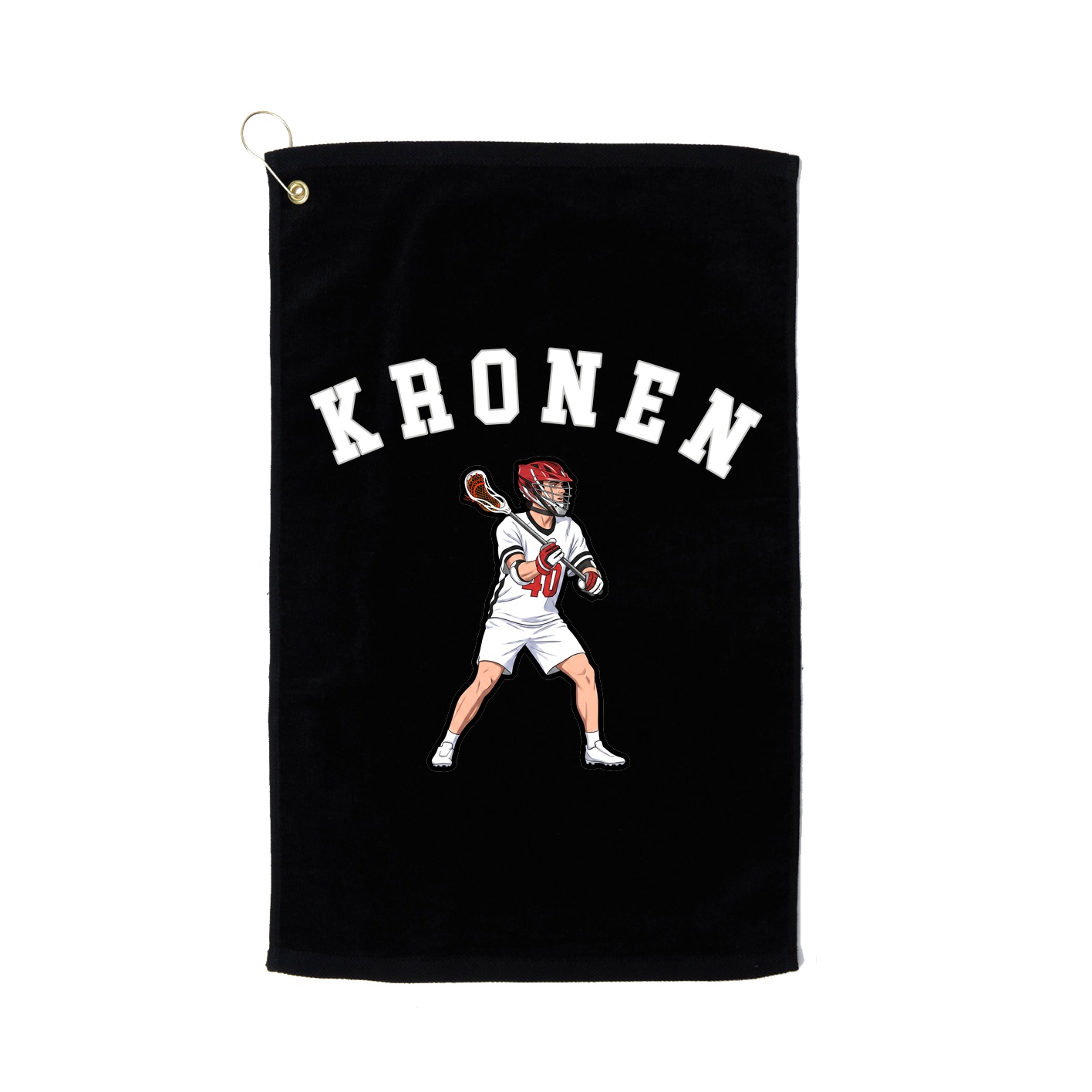 Golf Towel — Shirsey Arch in Black