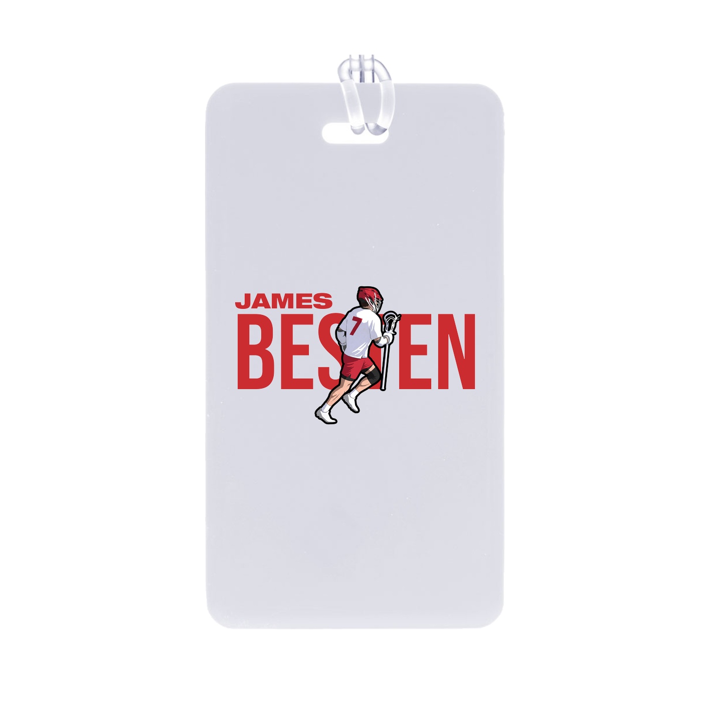 Bag Tag — Player Name in Classic