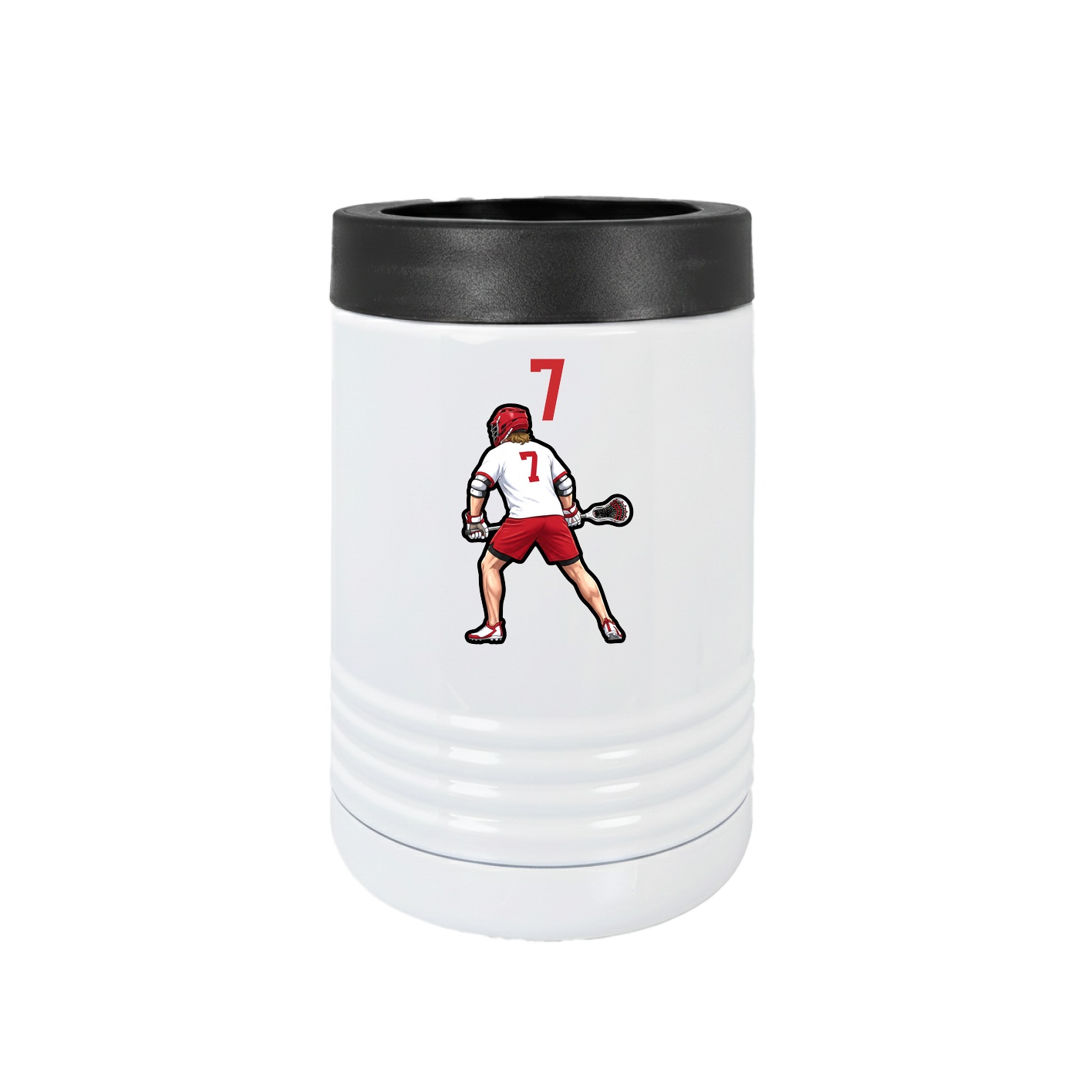 Beverage Holder — Number Top in White