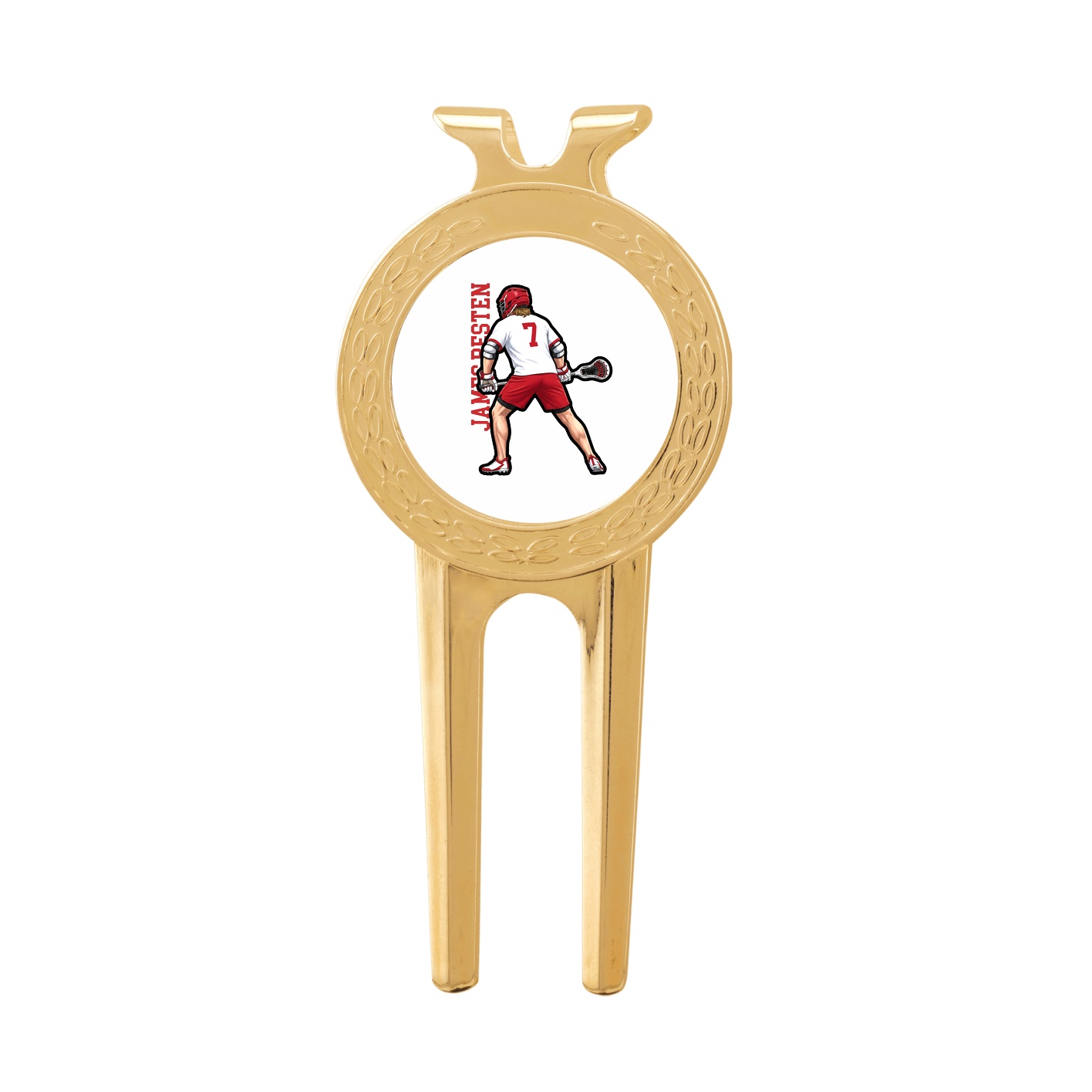 Divot Tool with Ball Marker — Name Vertical in Classic