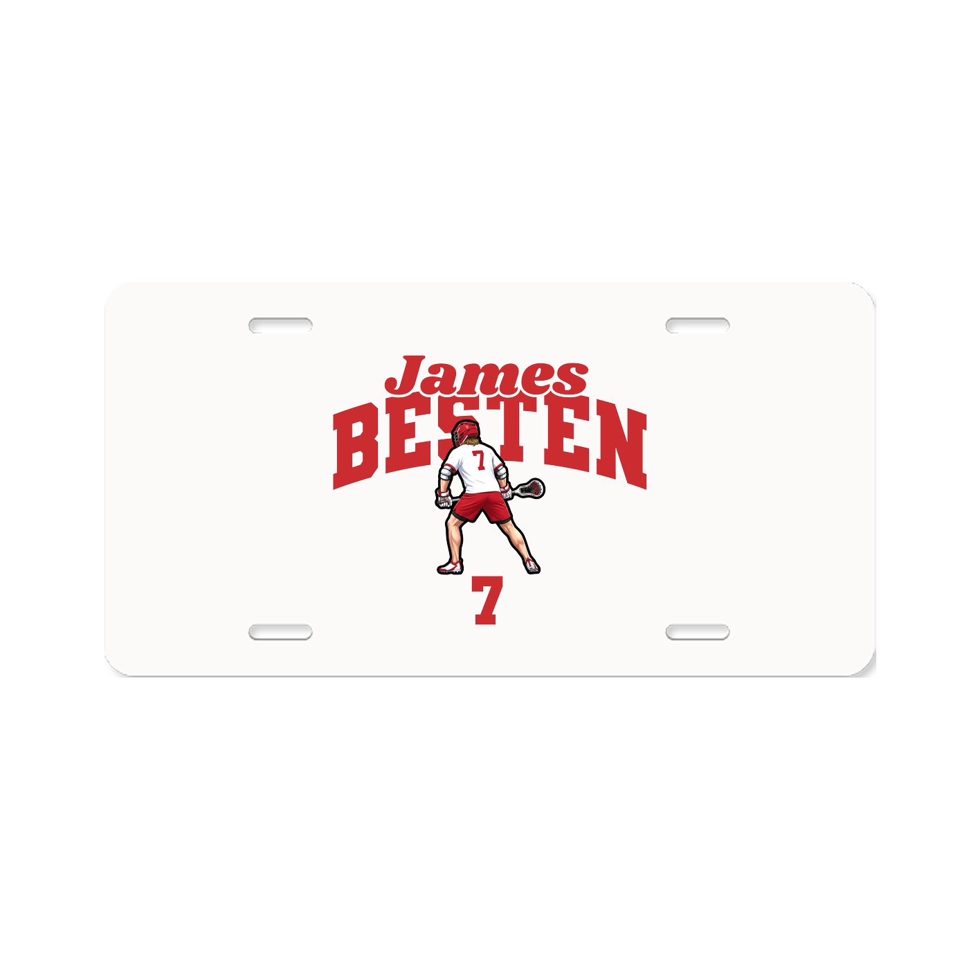 License Plate — Signature Arch in Classic