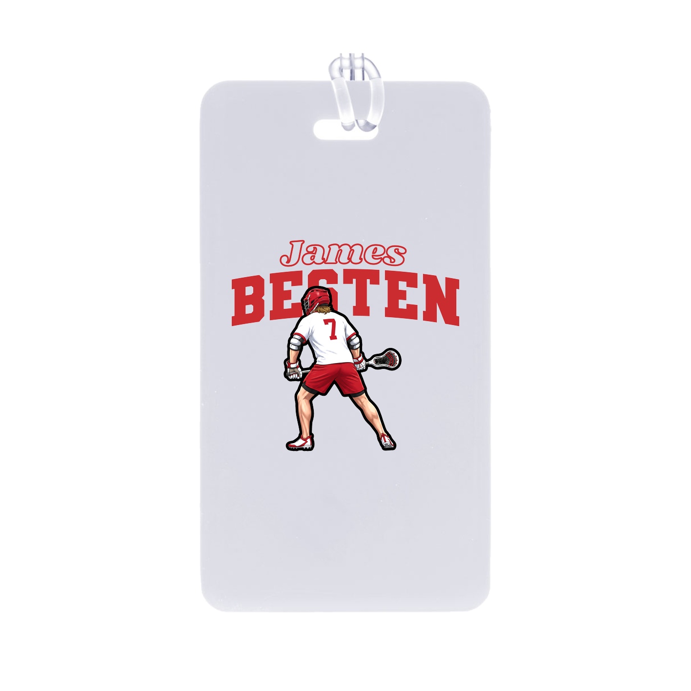 Bag Tag — Name Arch in Classic