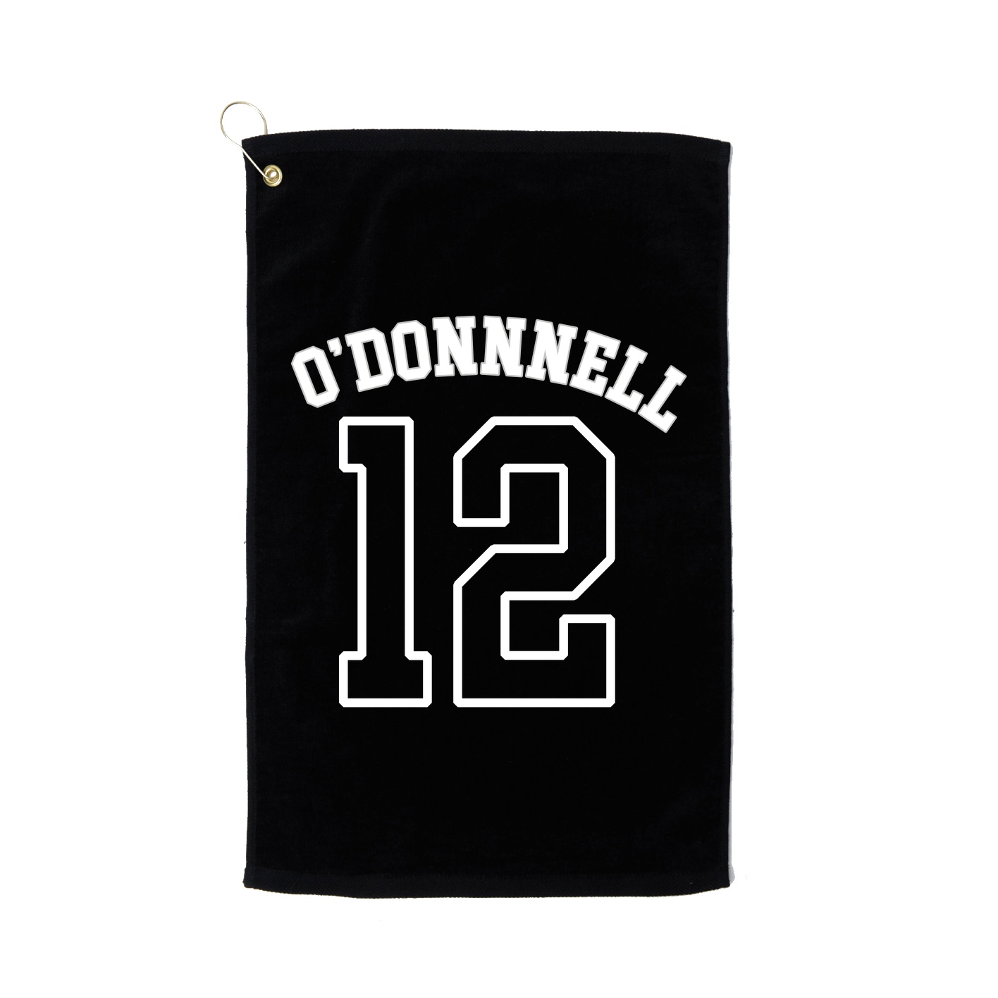 Golf Towel — Shirsey Arch in Black