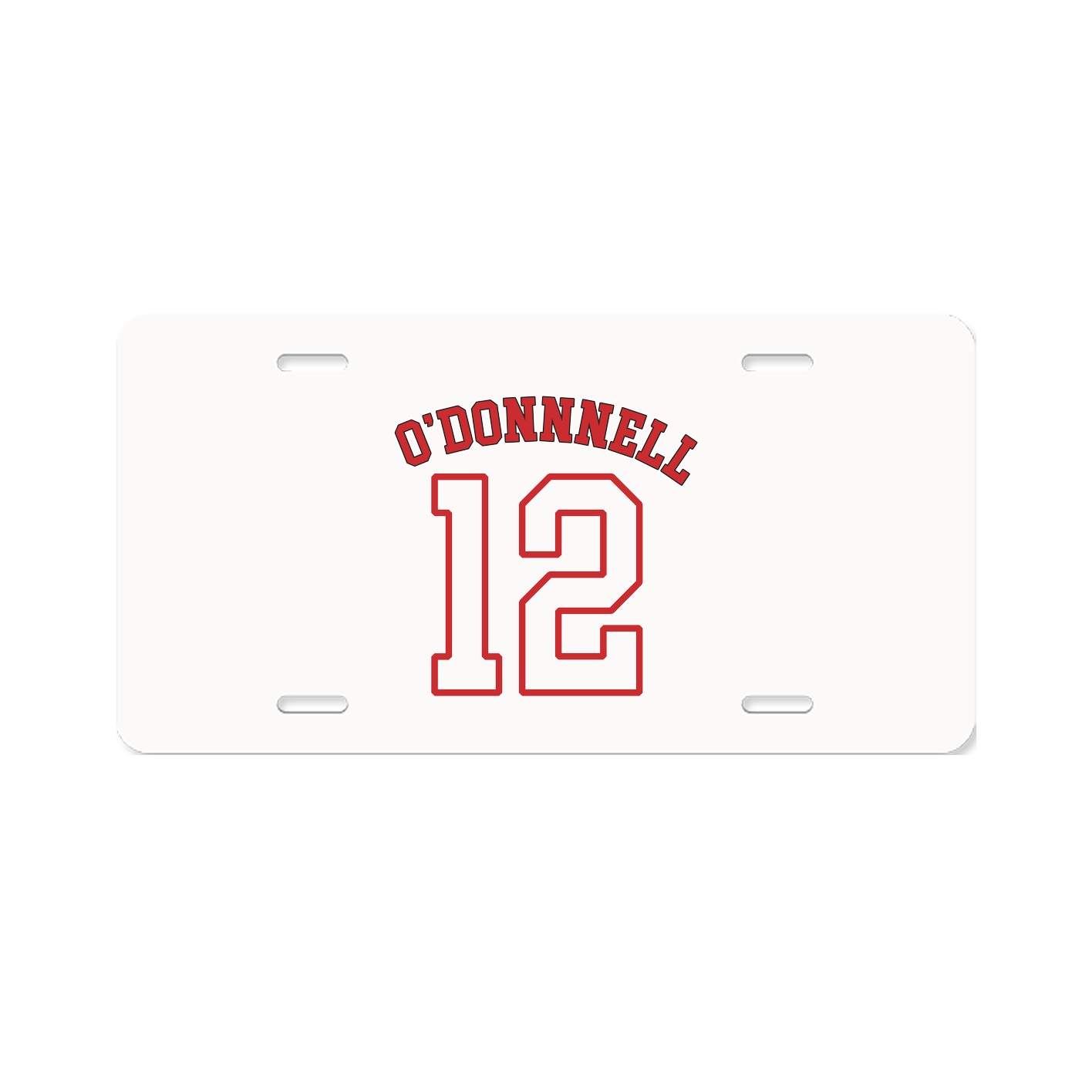 License Plate — Shirsey Arch in Classic