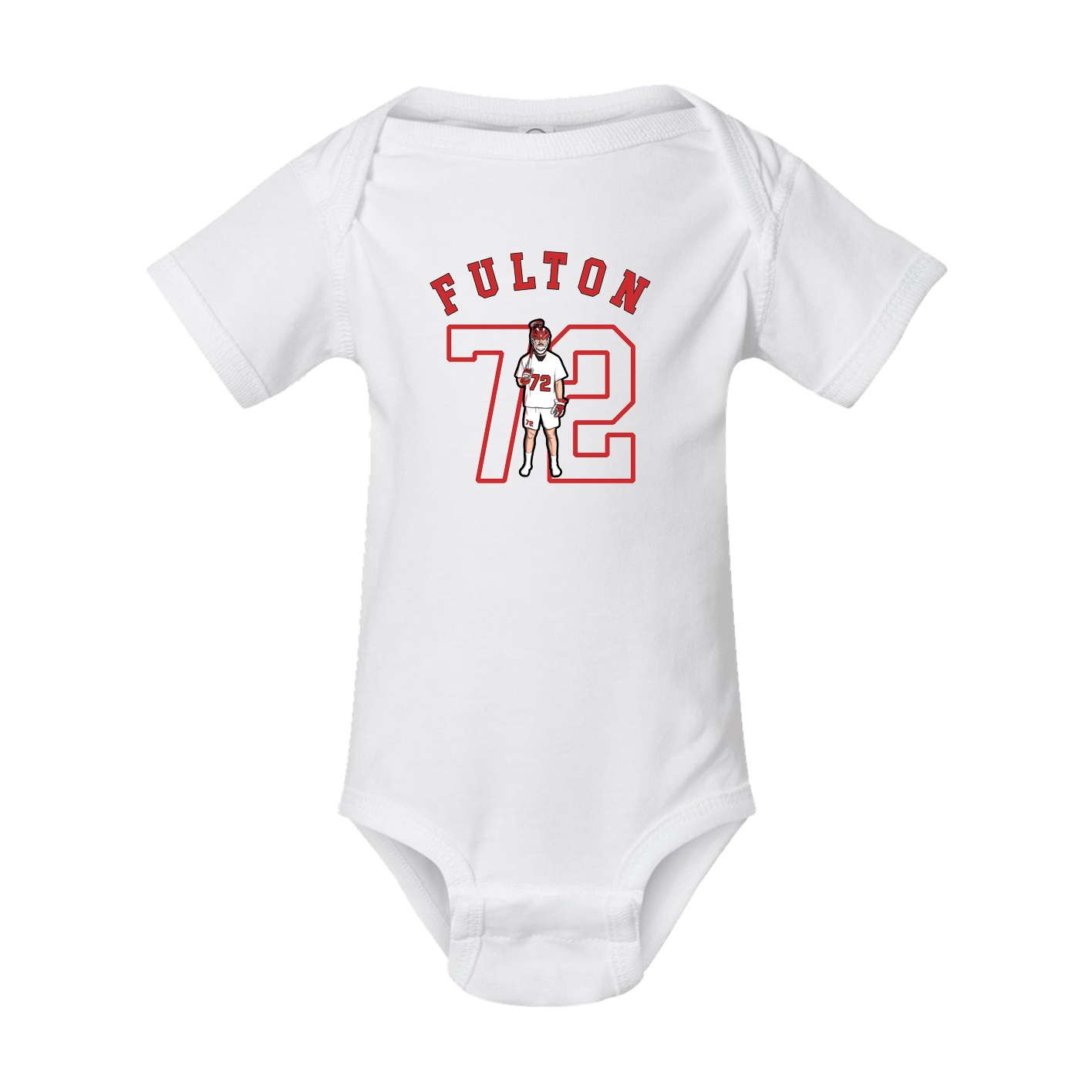 Baby Onesie — Shirsey Arch in White