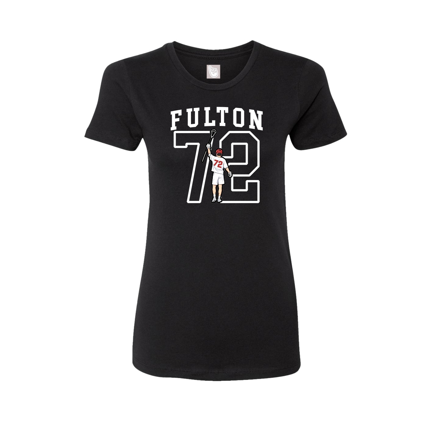 Fitted Women's Tee — Shirsey in Black