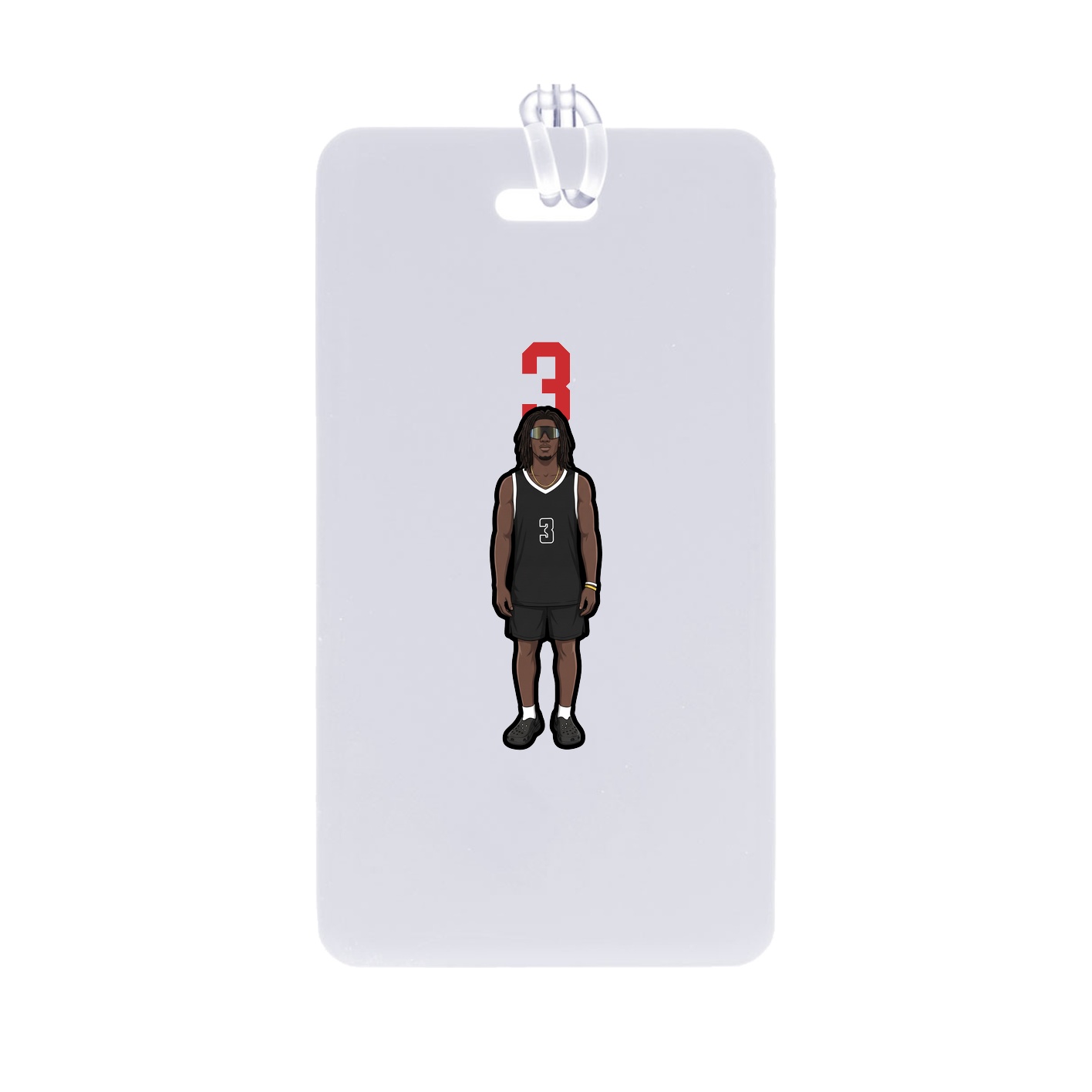Bag Tag — Number Top in Classic