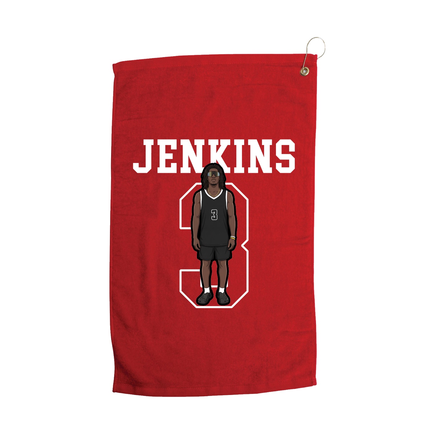 Golf Towel — Shirsey in Red