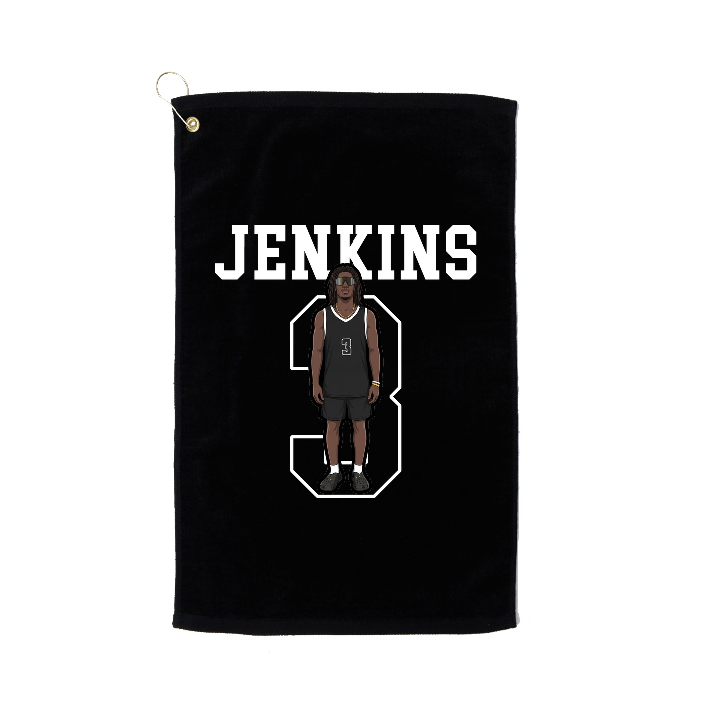Terry Velour Golf Towel
