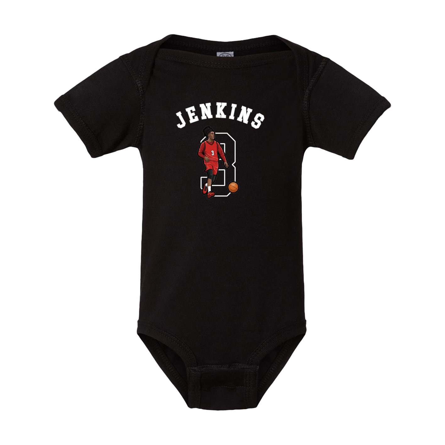 Baby Onesie — Shirsey Arch in Black
