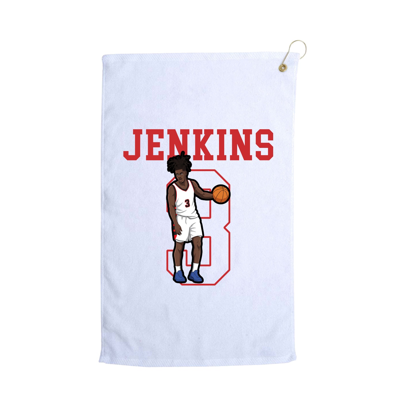 Golf Towel — Shirsey in White