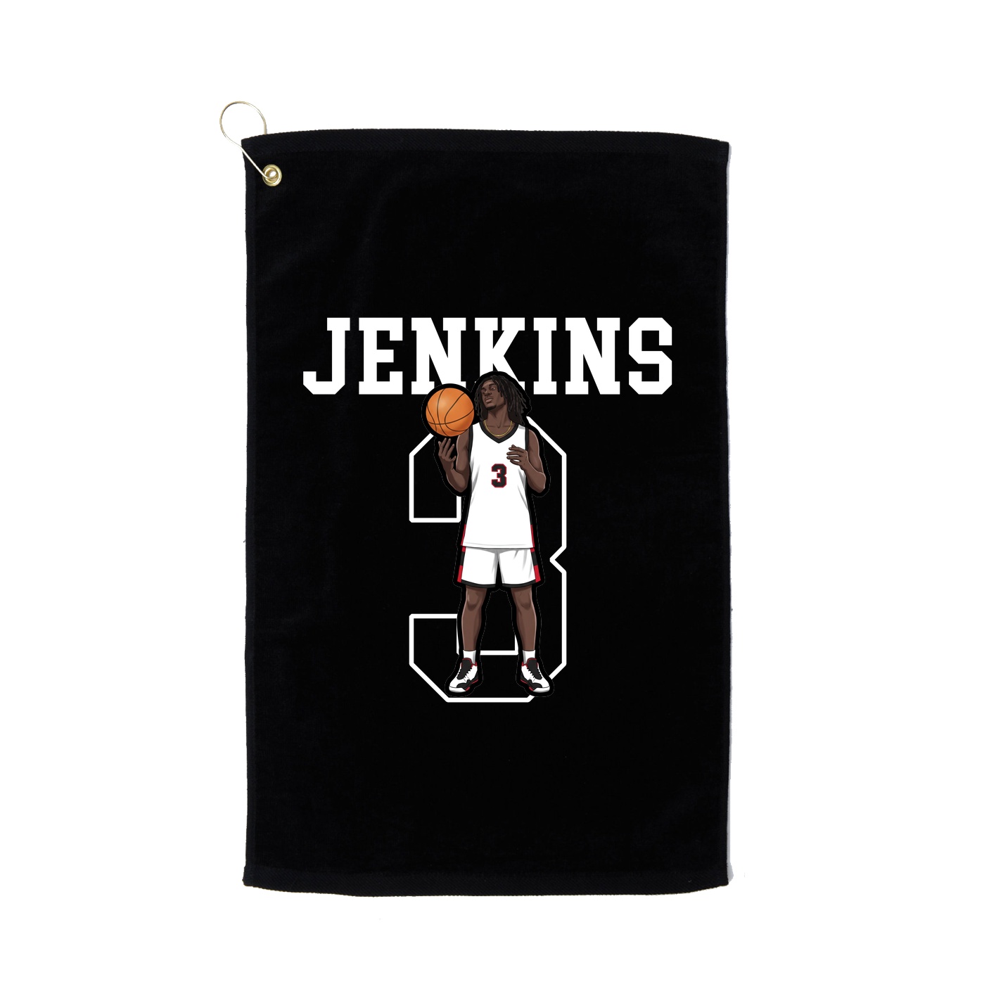 Golf Towel — Shirsey in Black