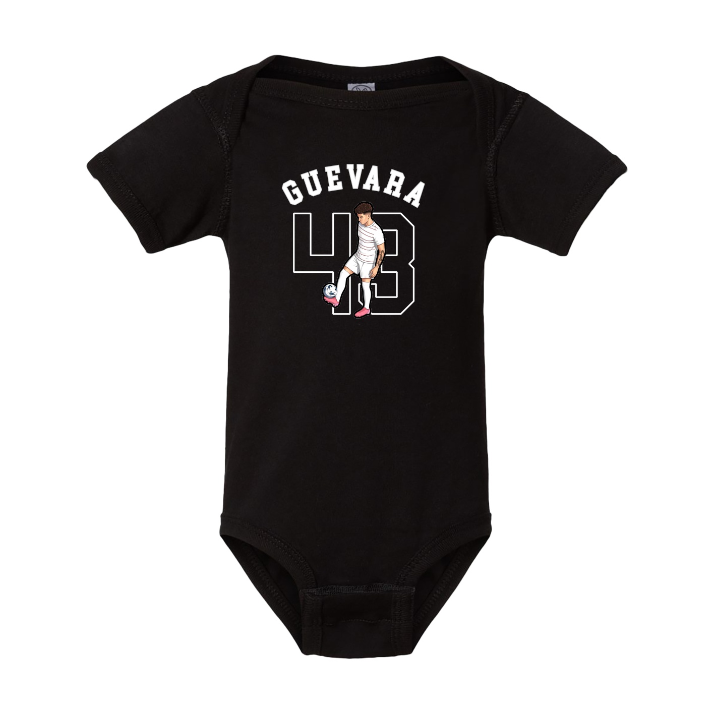Baby Onesie — Shirsey Arch in Black