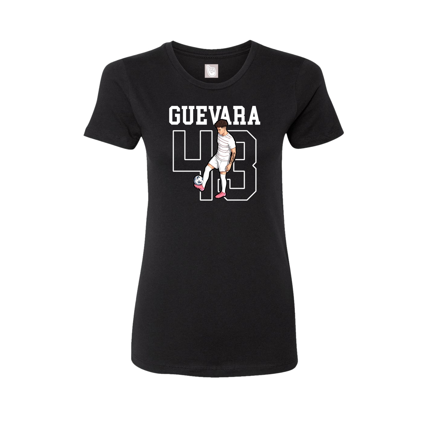 Fitted Women's Tee — Shirsey in Black