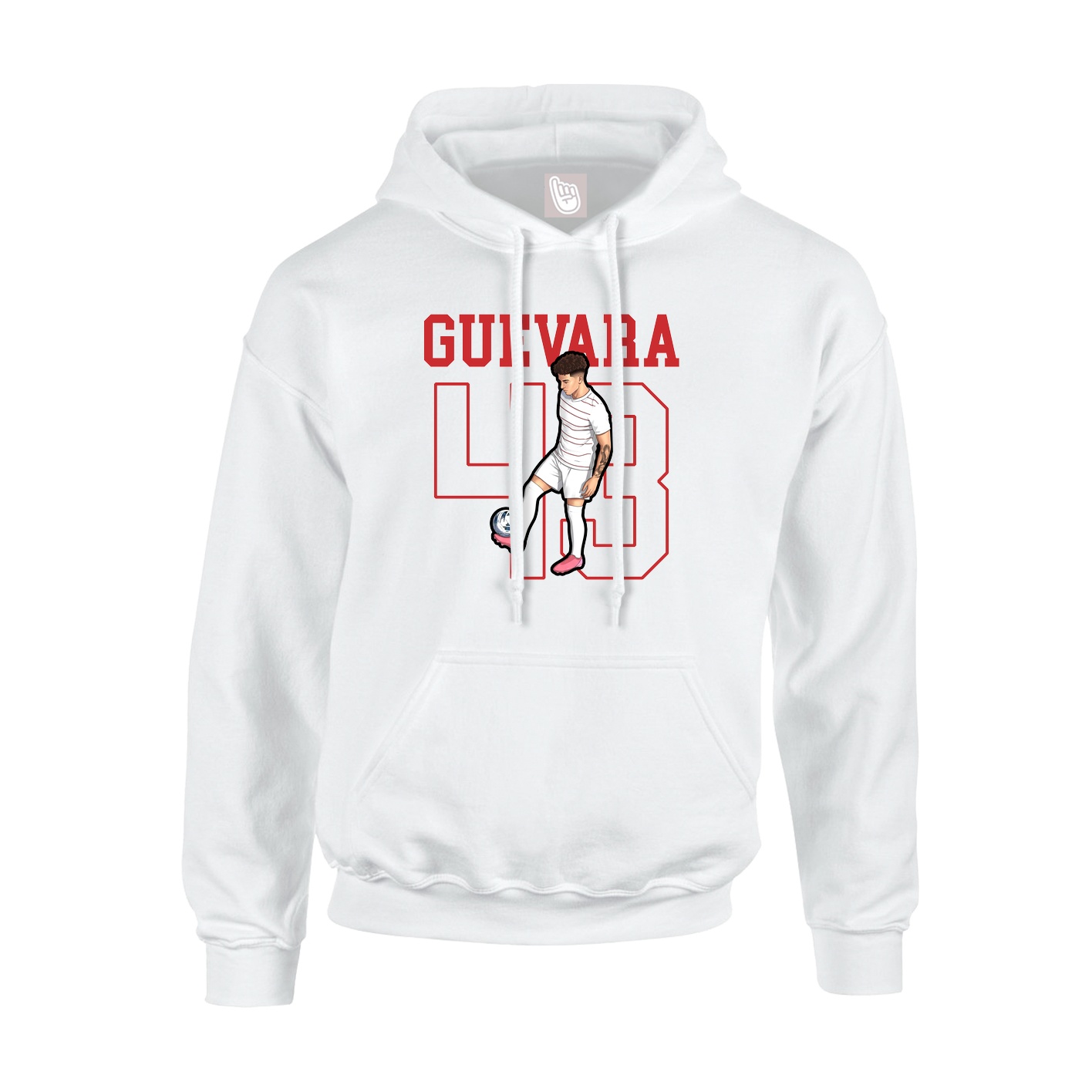 Youth Hoodie — Shirsey in White