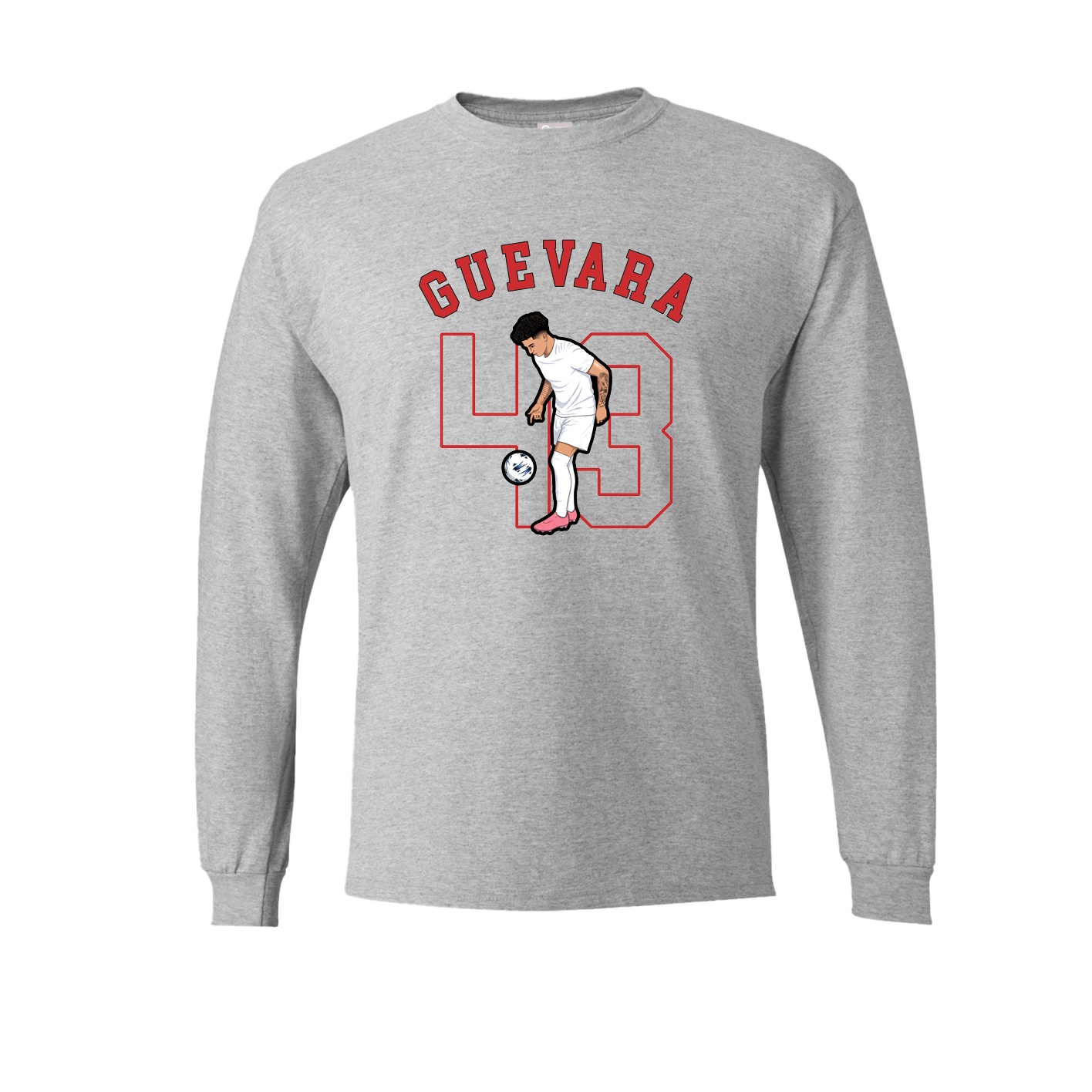 Long Sleeve Tee — Shirsey Arch in Grey