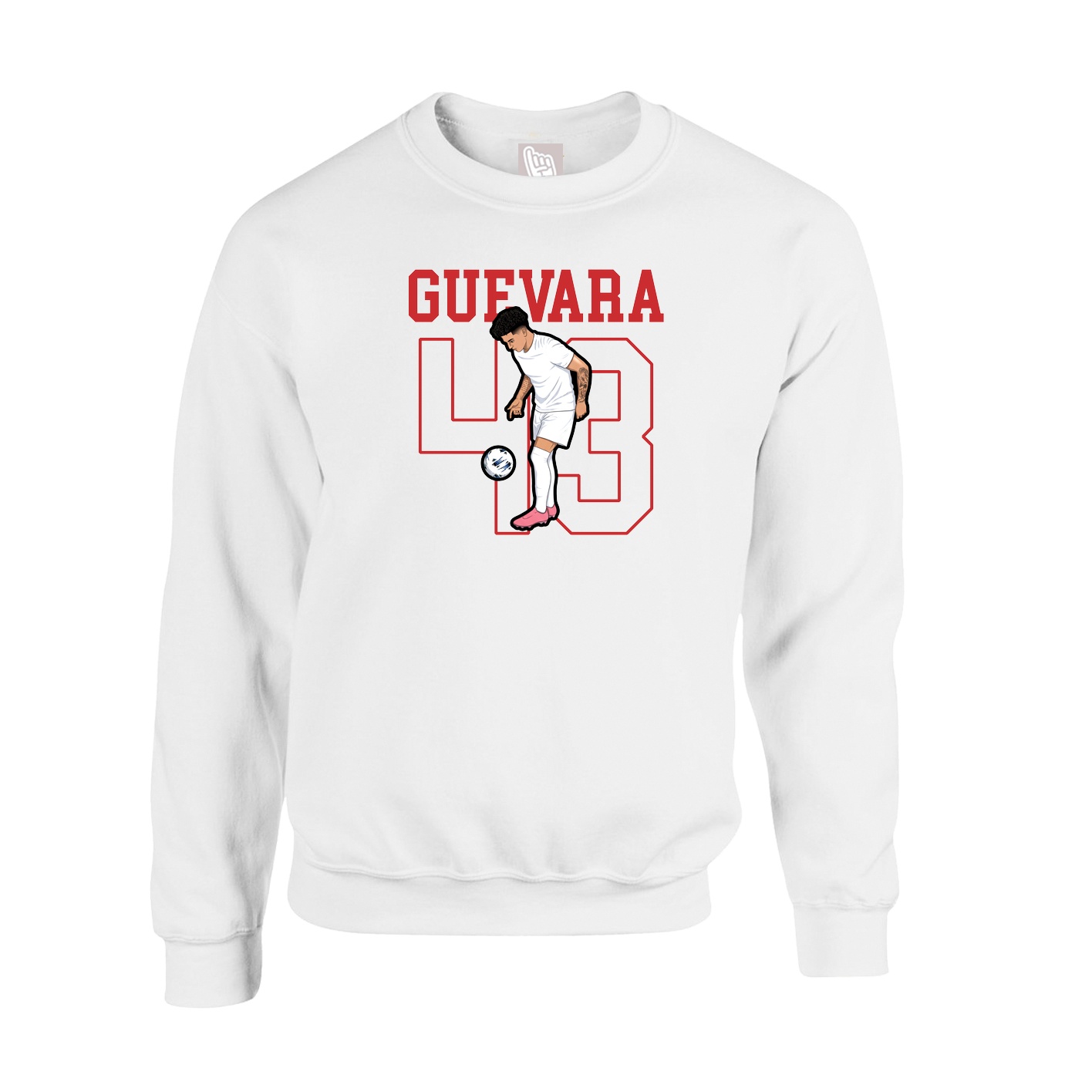 Fleece Crew — Shirsey in White