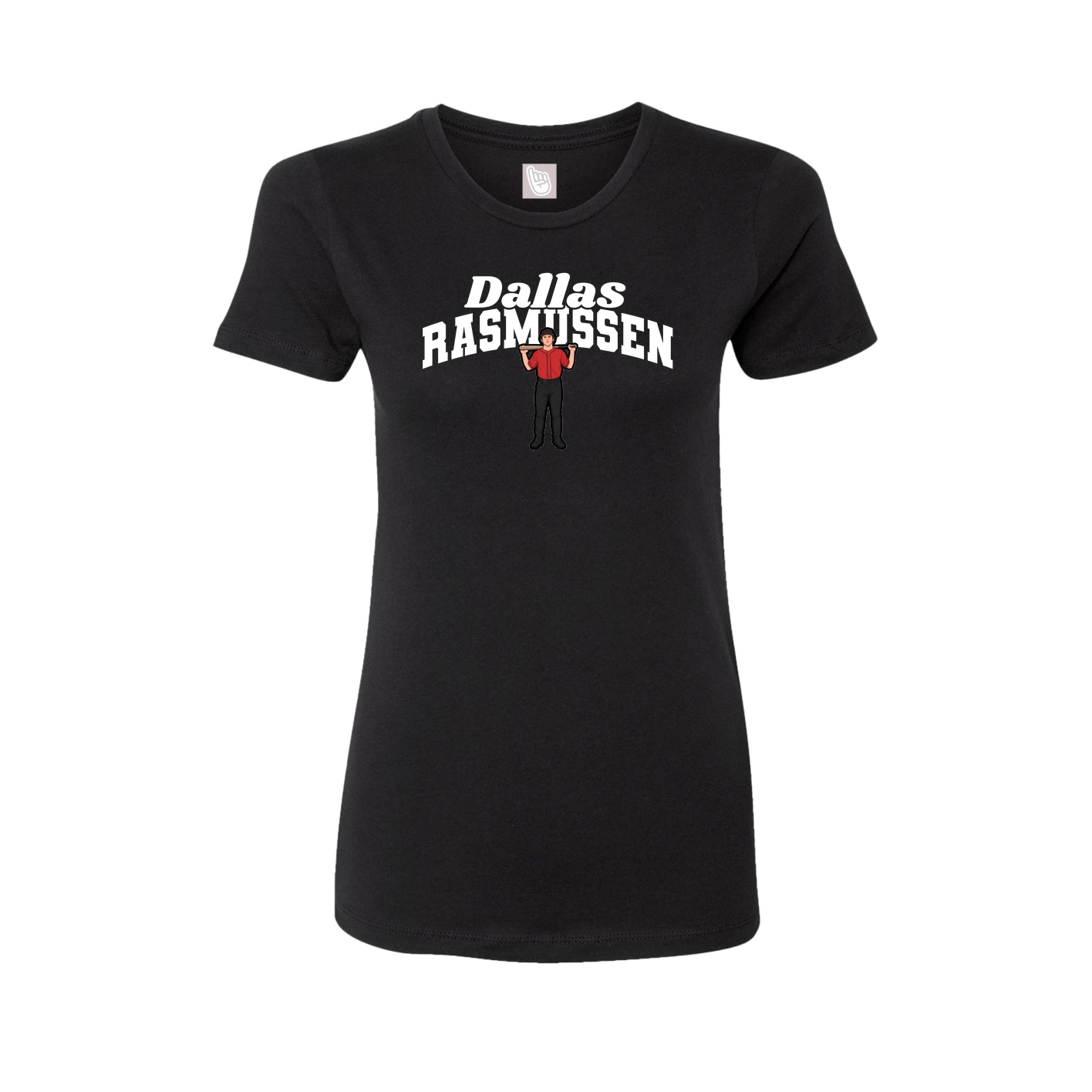 Womens Tee — Signature Arch in Black