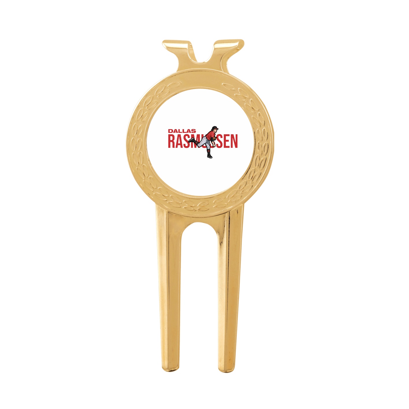 Divot Tool with Ball Marker — Player Name in Classic