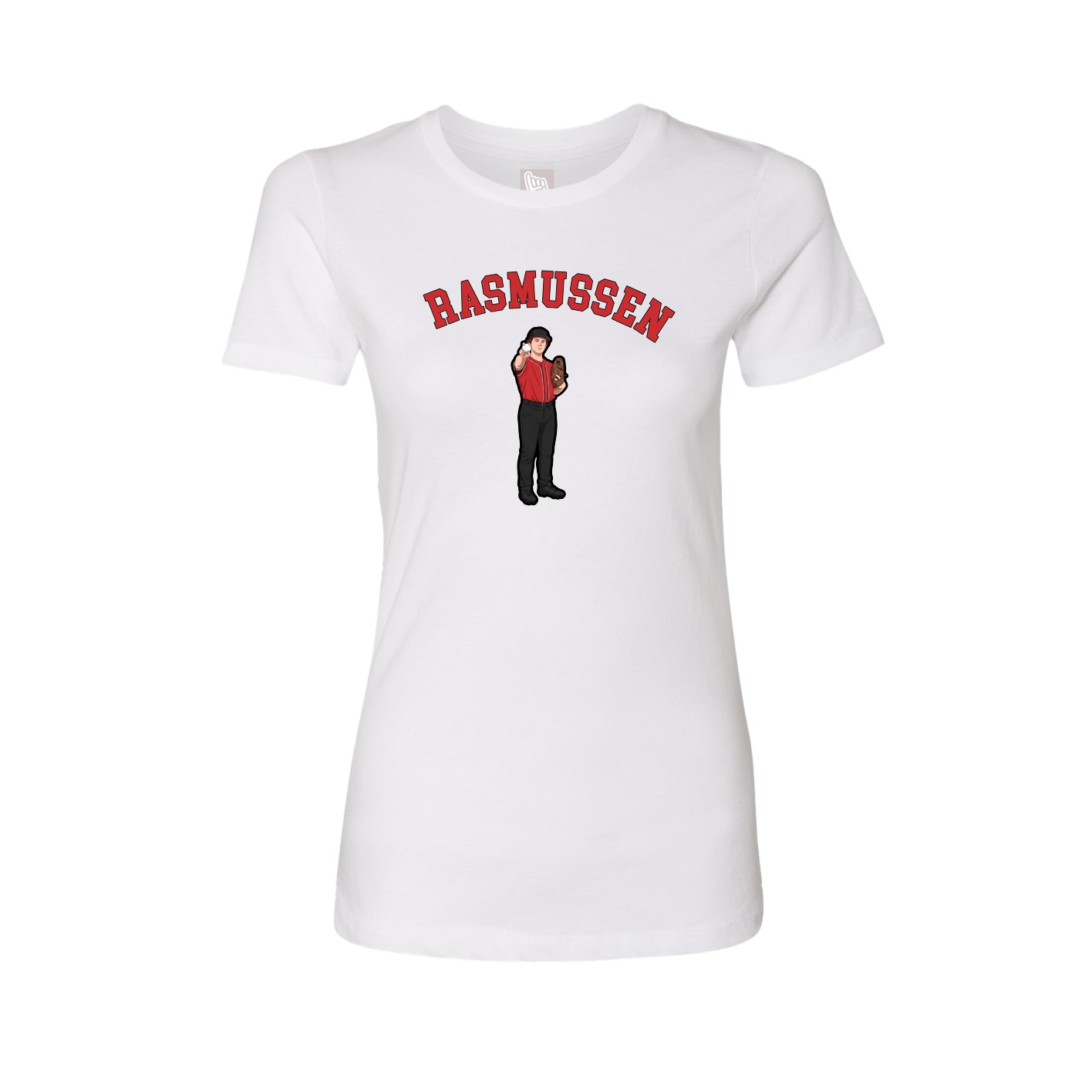 Womens Tee — Shirsey Arch in White