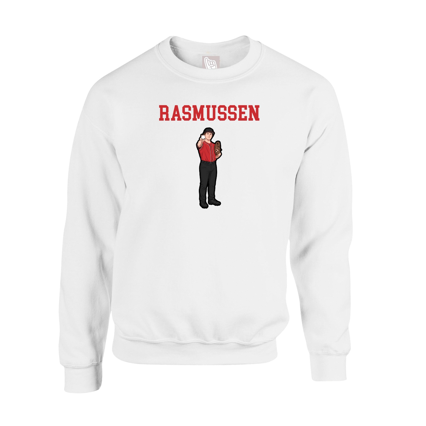Fleece Crew — Shirsey in White