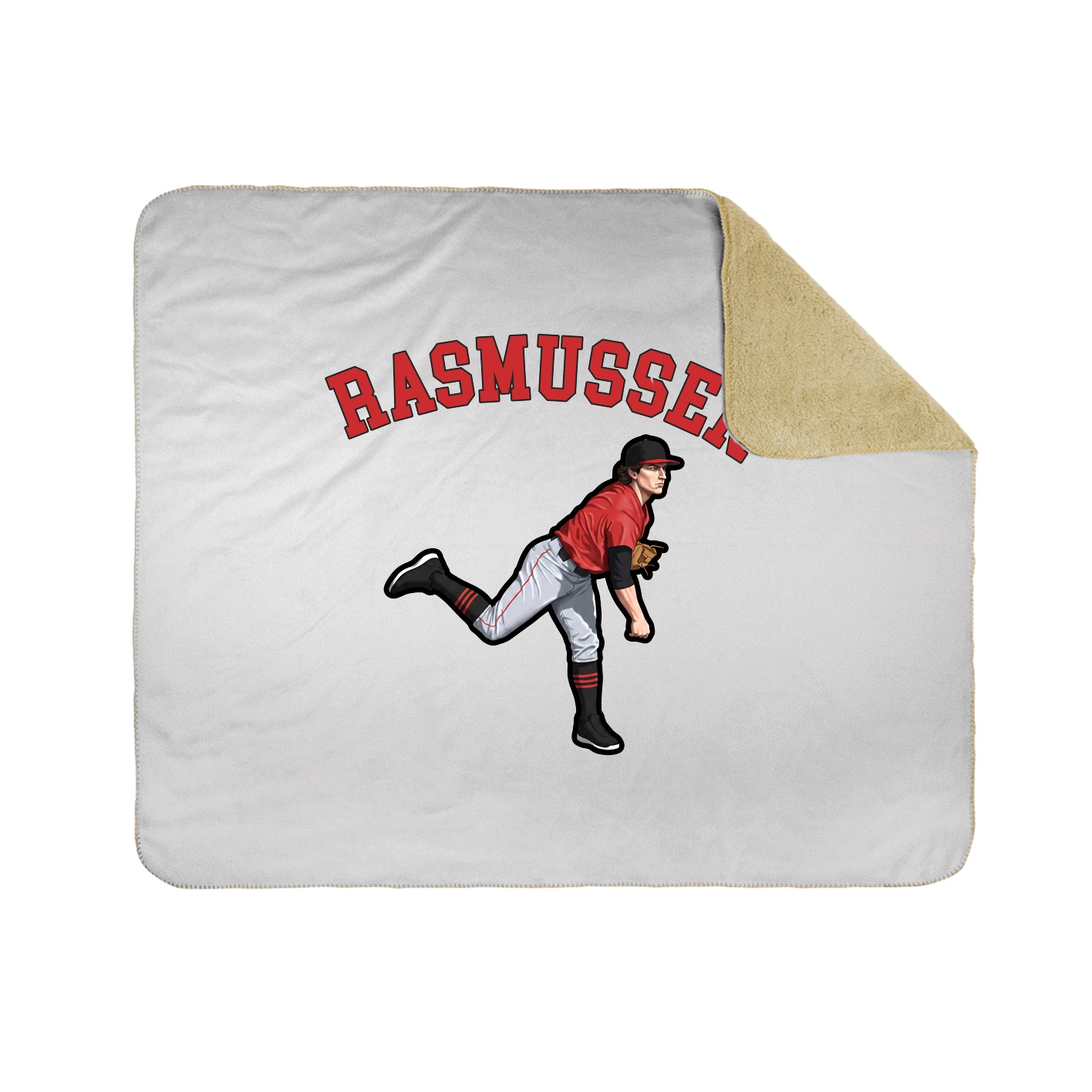 Throw Blanket — Shirsey Arch in White