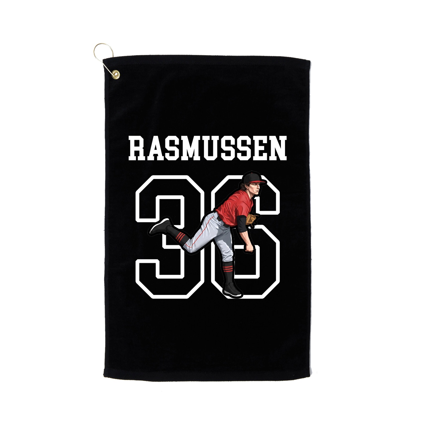 Golf Towel — Shirsey in Black
