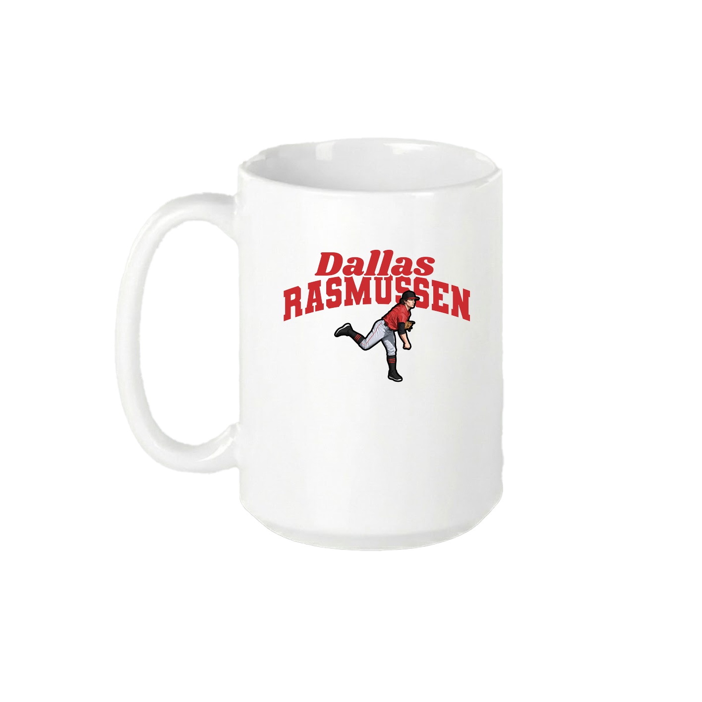 15oz Coffee Mug — Signature Arch in White