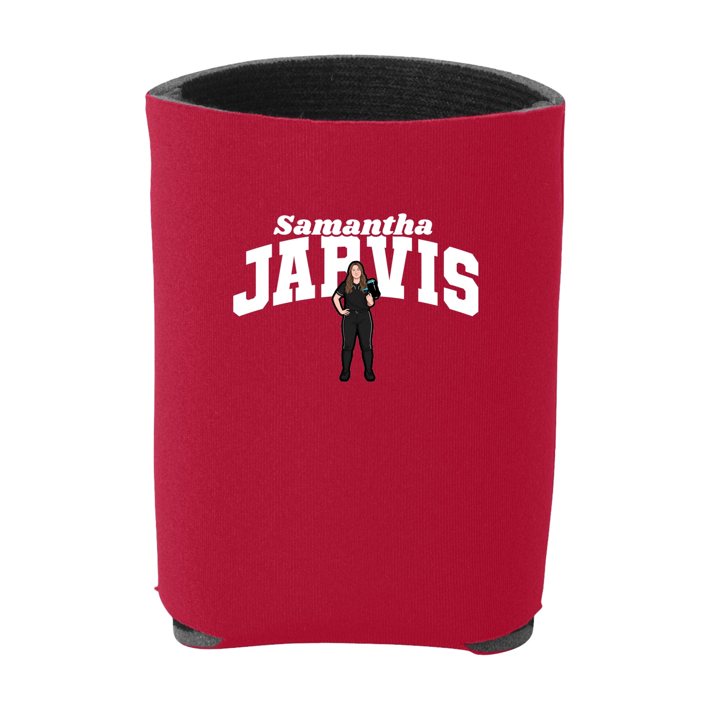 Can Holder — Signature Arch in Red