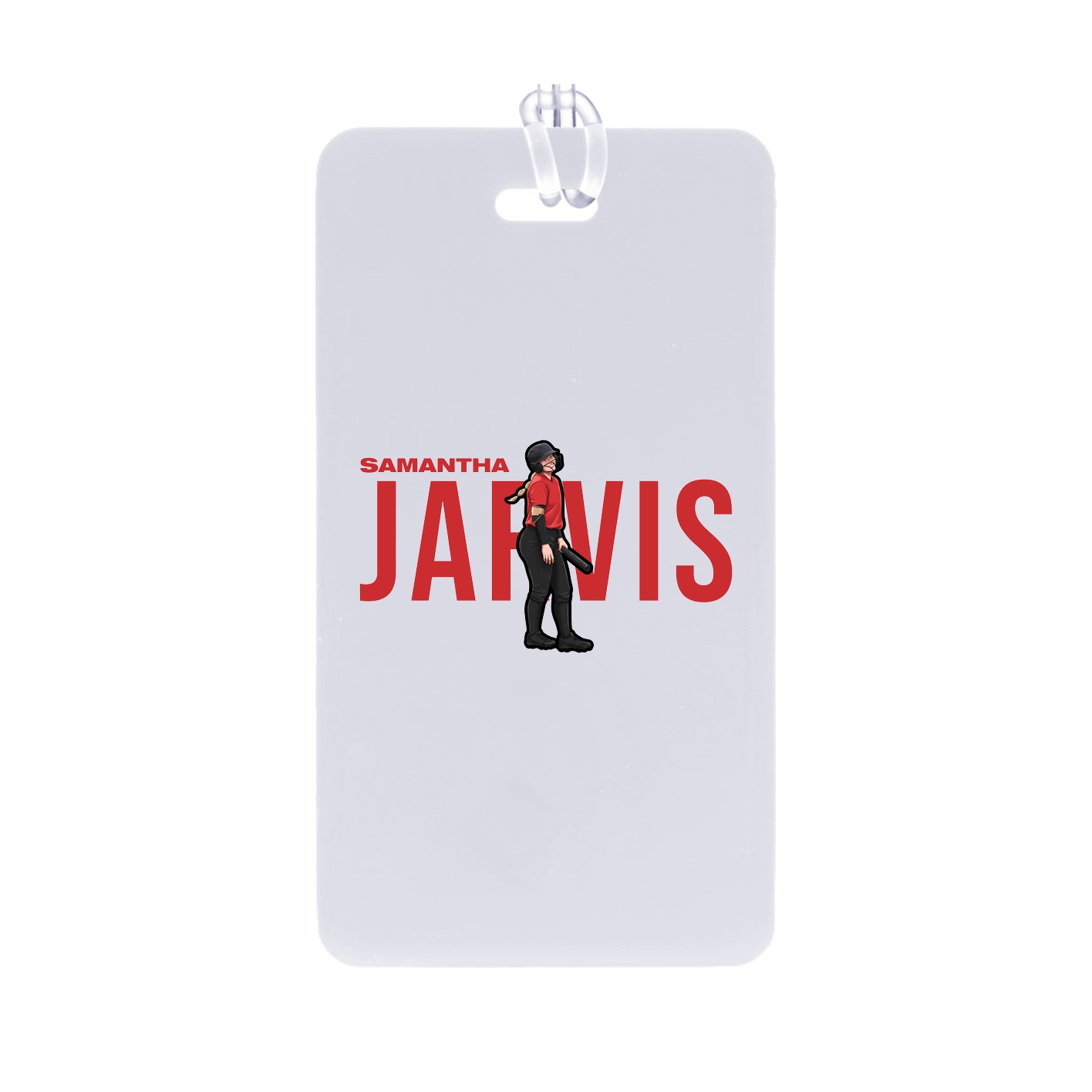 Bag Tag — Player Name in Classic